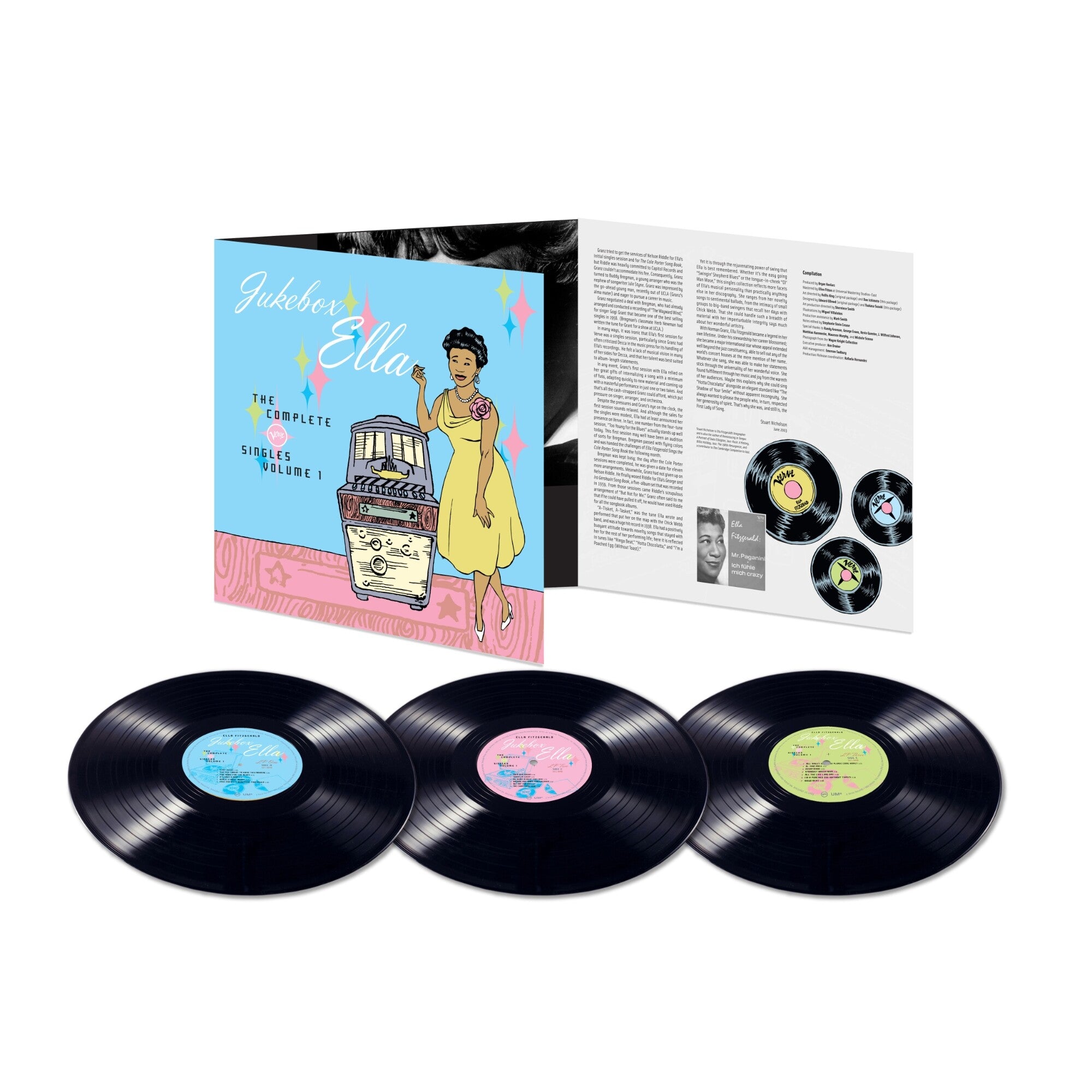 ELLA ページ Ella Fitzgerald - Jukebox Ella: The Complete Verve Singles