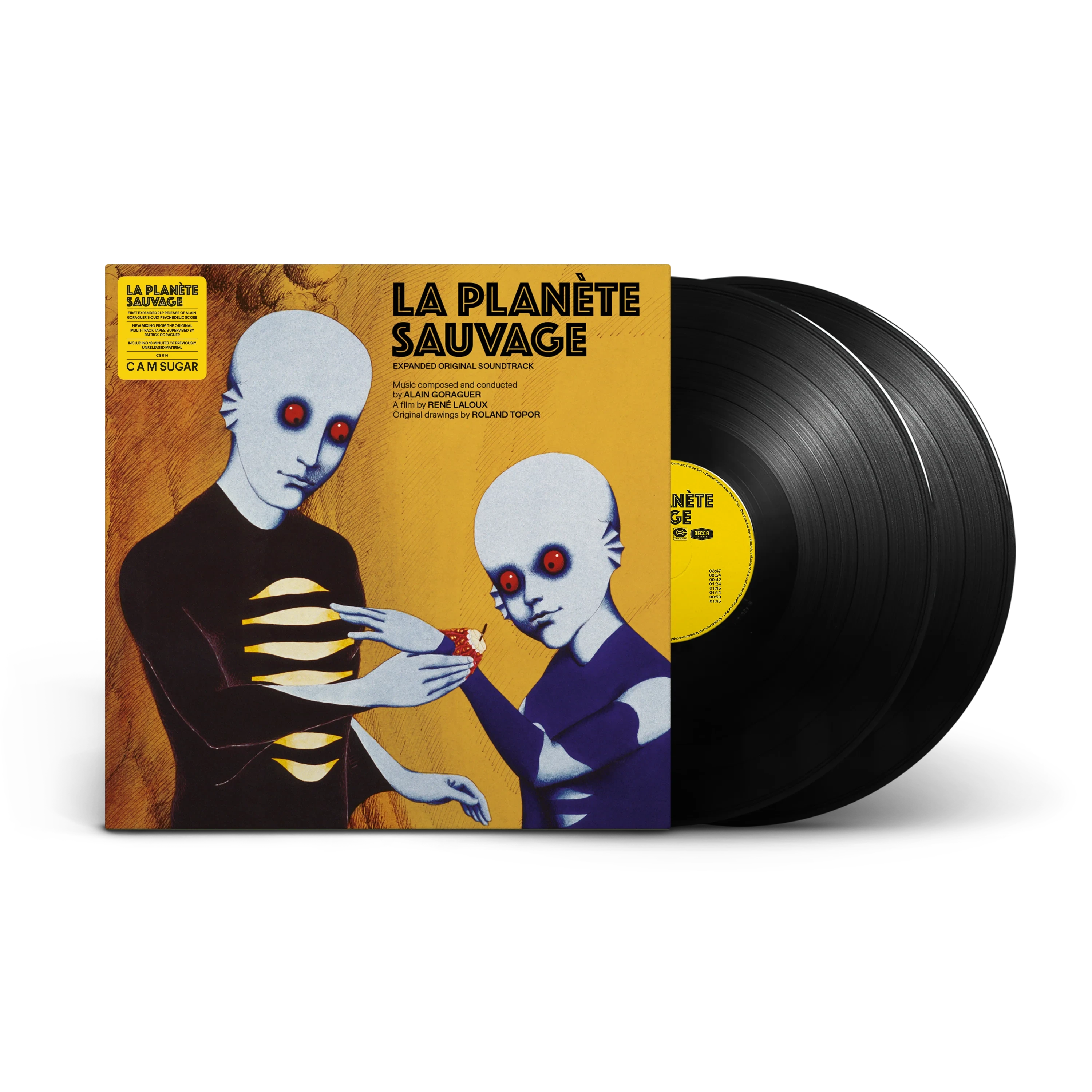Alain Goraguer La planète sauvage 2LP 402230