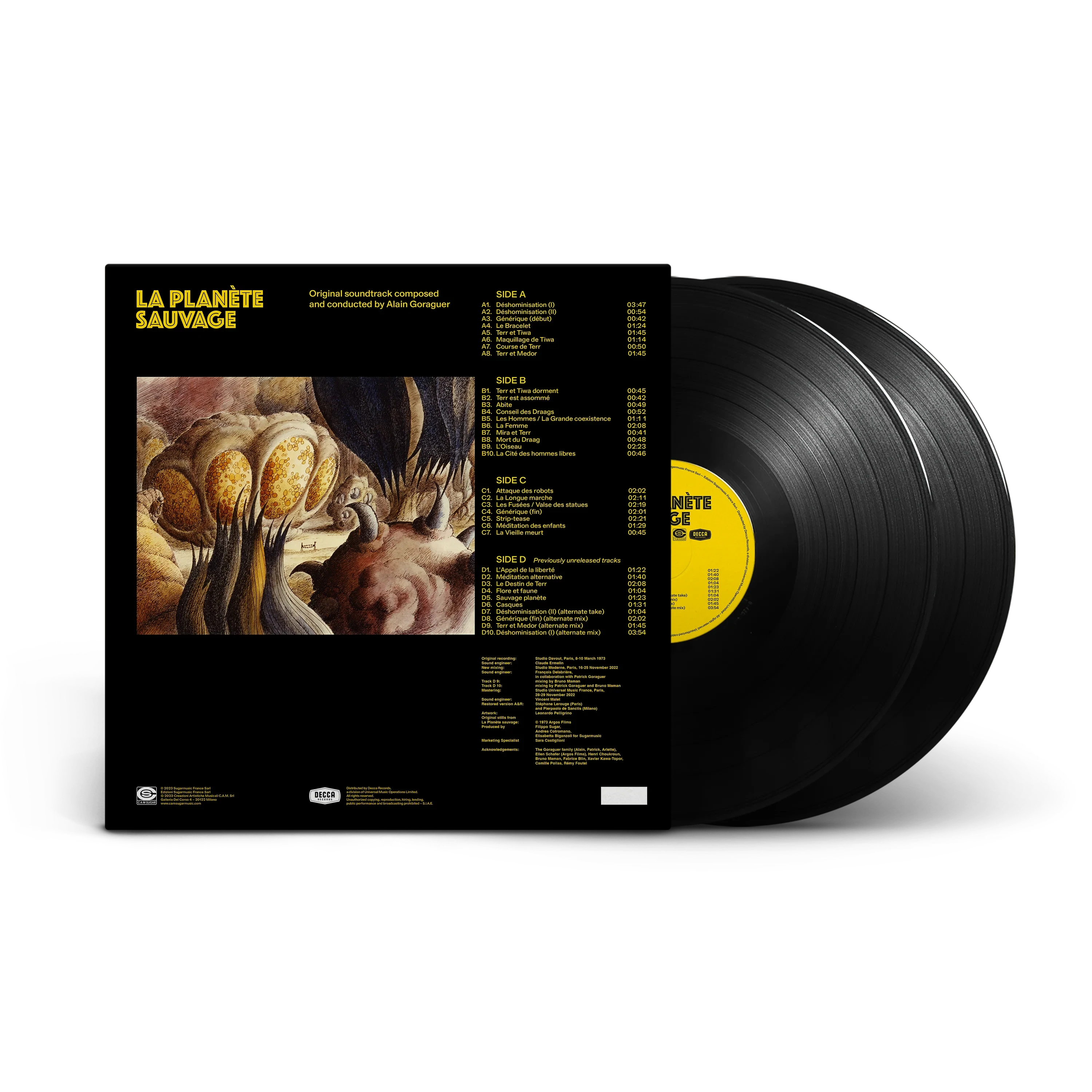 Alain Goraguer La planète sauvage 2LP 402233