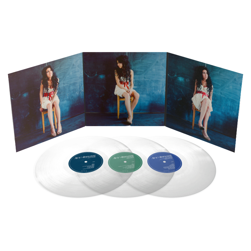 Amy Winehouse Back To Black 20 Deluxe Clear Vinyl 3LP 456649