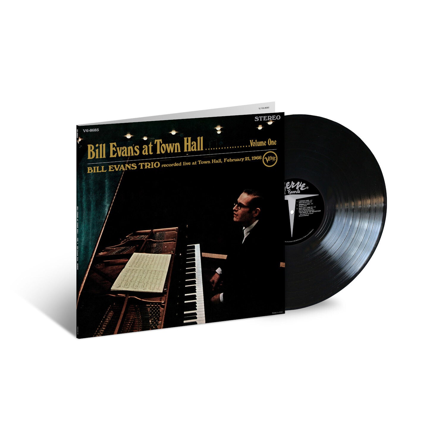 Bill Evans At Town Hall, Volume One Acoustic Sounds Vinyl 228797