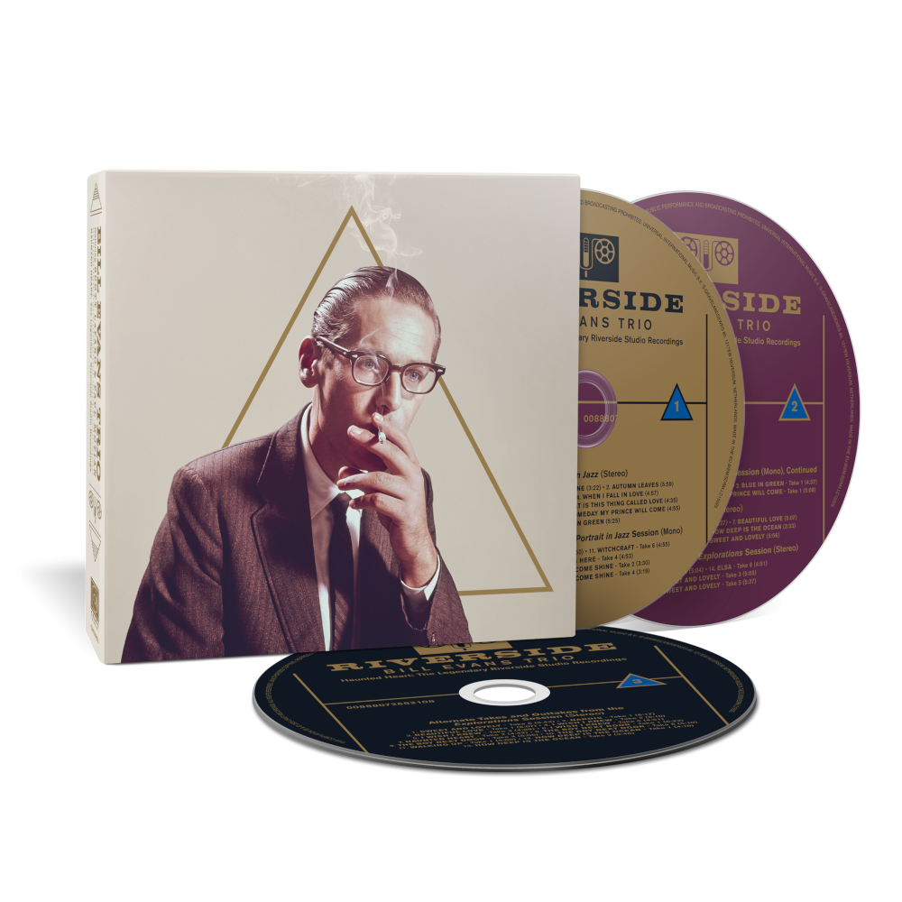 Bill Evans Haunted Heart: The Legendary Riverside Studio Recordings Limited 3CD 420370