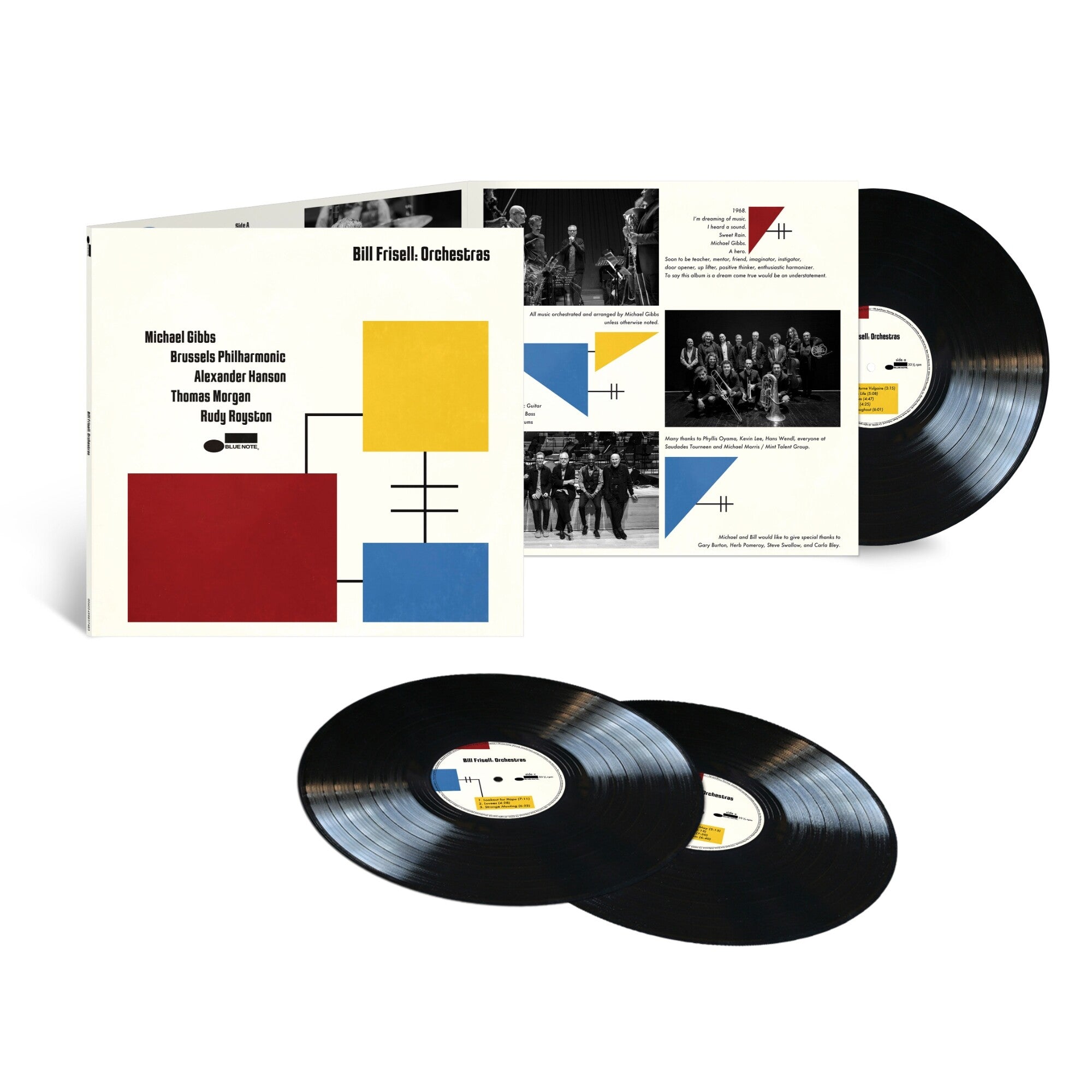 Bill Frisell Orchestras 3LP - Exklusive Vinyl 391980
