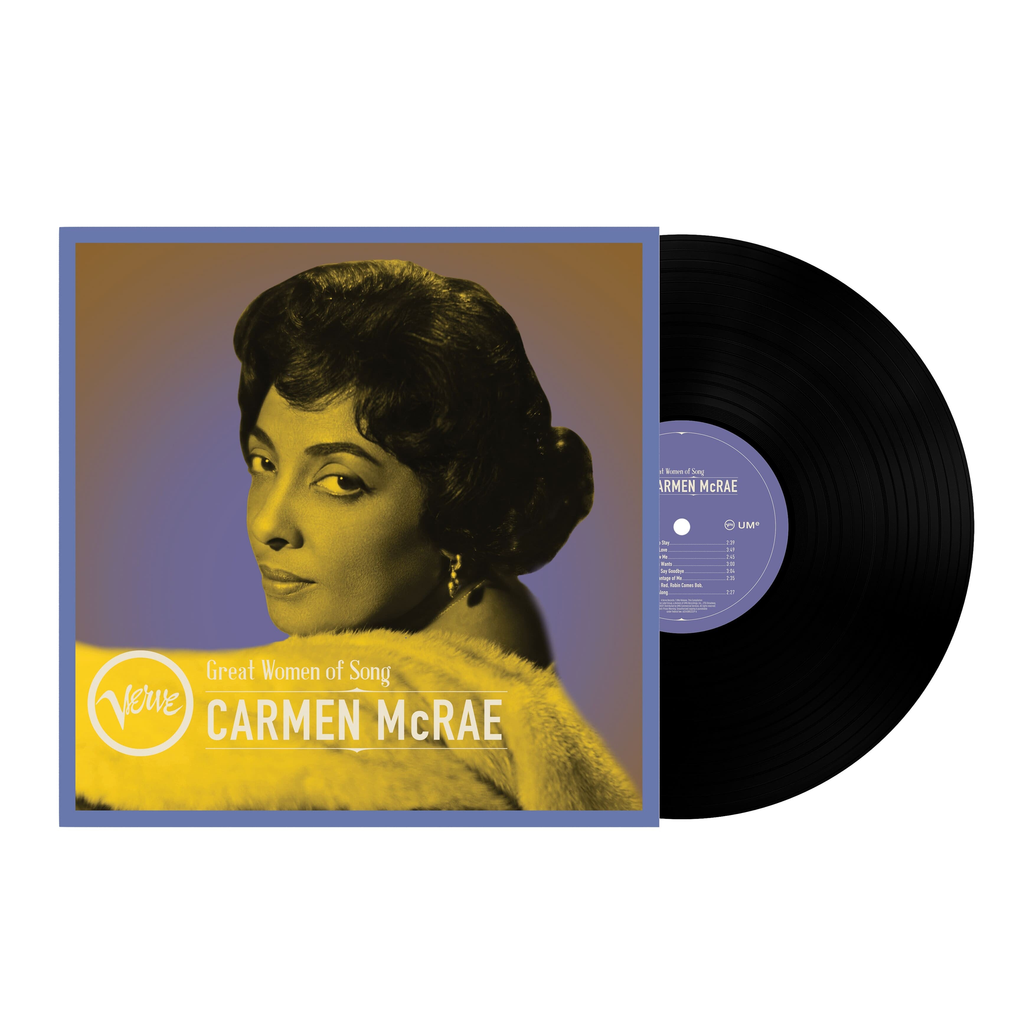 Carmen McRae Great Women Of Song: Carmen McRae Vinyl 344776