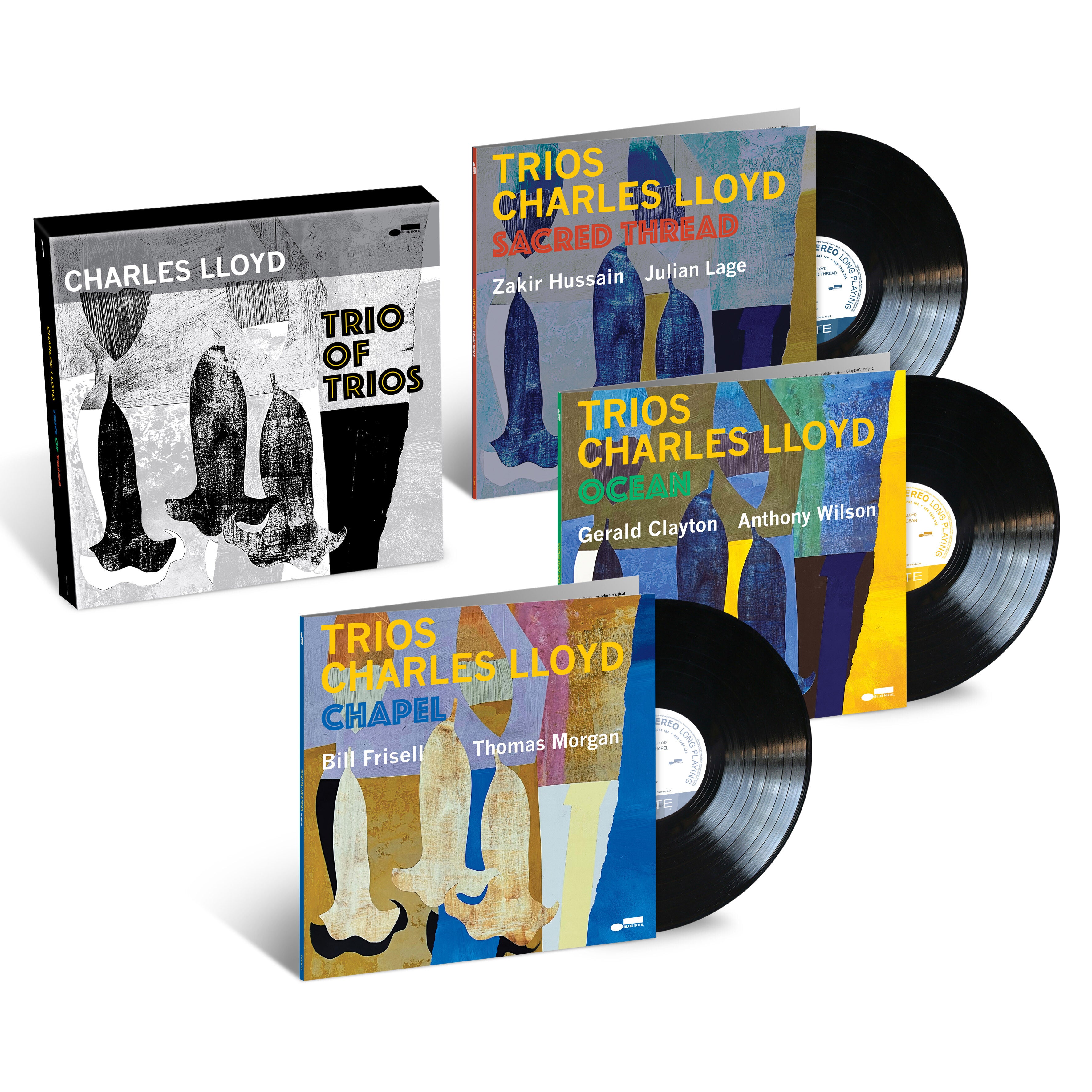 Charles Lloyd Trio of Trios 3LP Boxset 253598