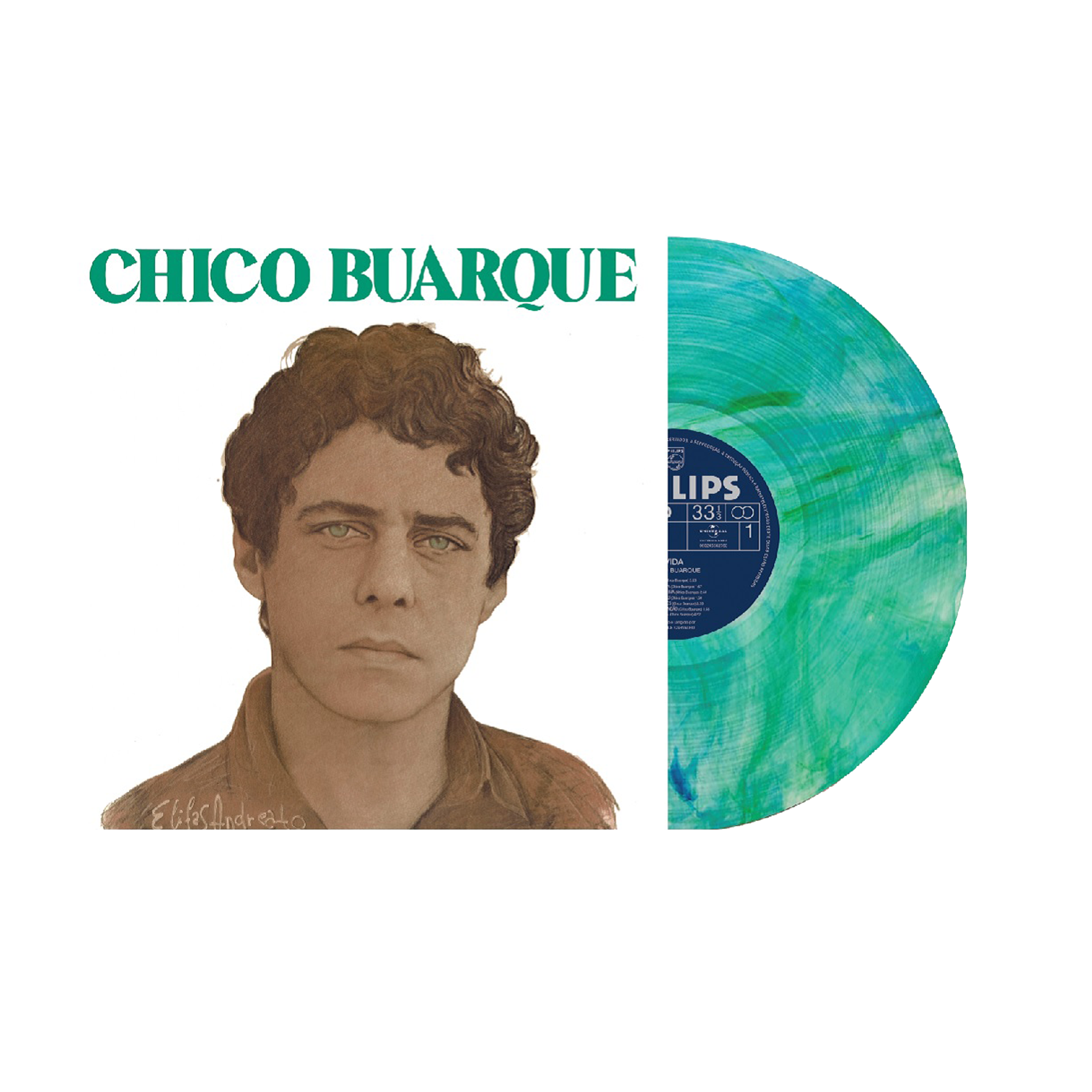 Chico Buarque Vida Green + Blue LP 437261