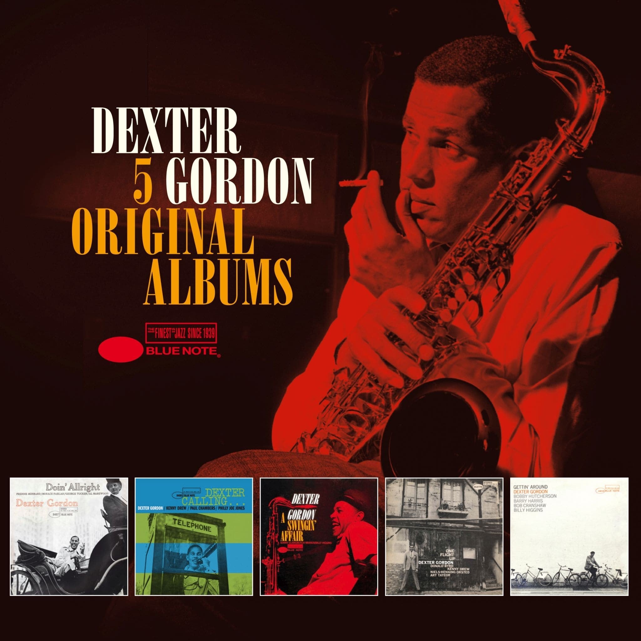 Dexter Gordon 5 Original Albums (5-CD-Set) CD-Box 411923