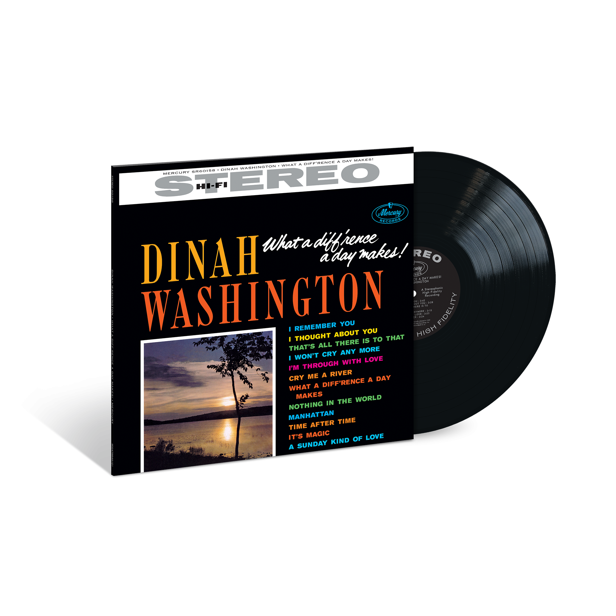 Dinah Washington What A Diff'rence A Day Makes! (Verve Vault) Konfiguration 1LP Black, 180g, Gatefold Sleeve, Optimal 427680