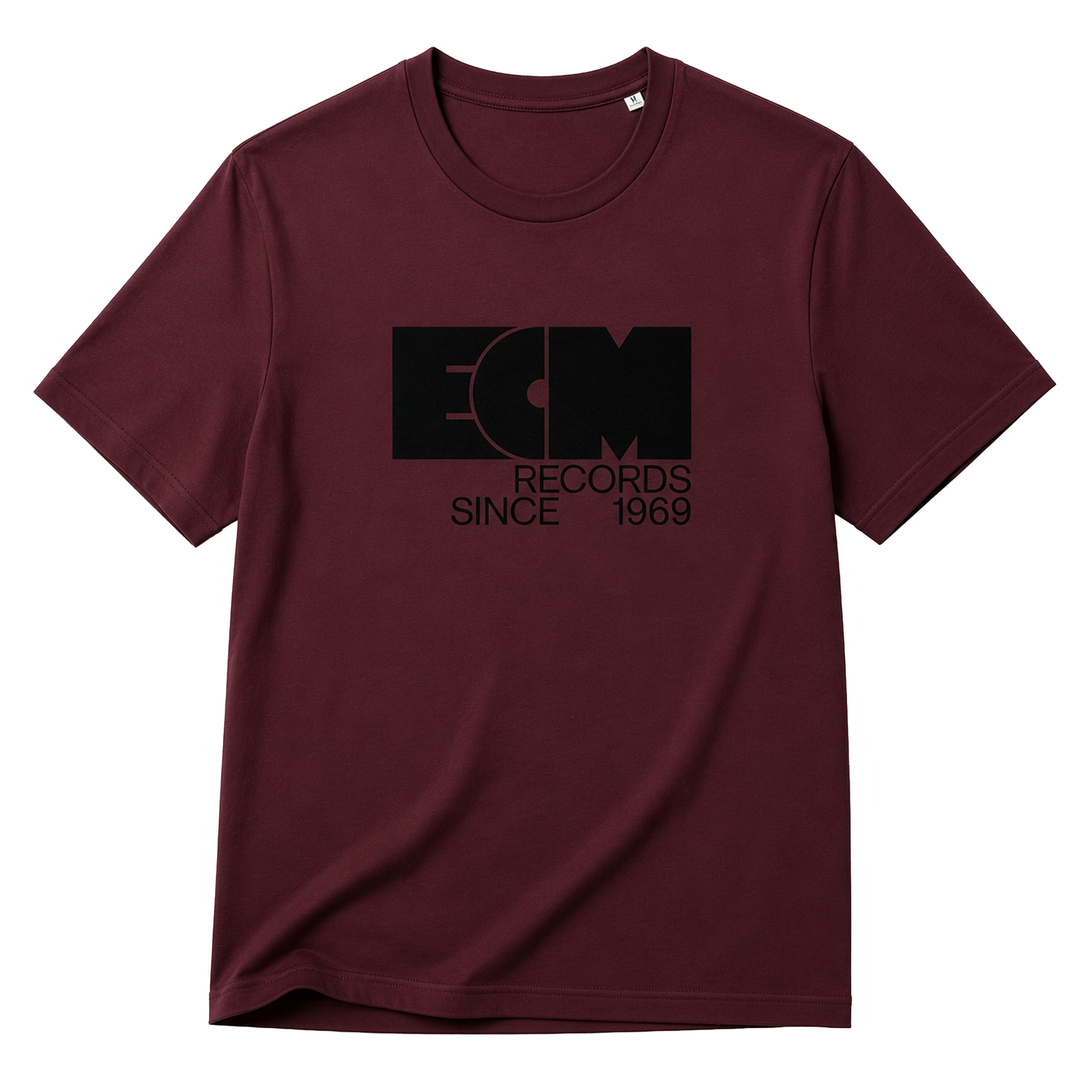 ECM Merch ECM Logo T-Shirt Burgundy  T-Shirts 452106