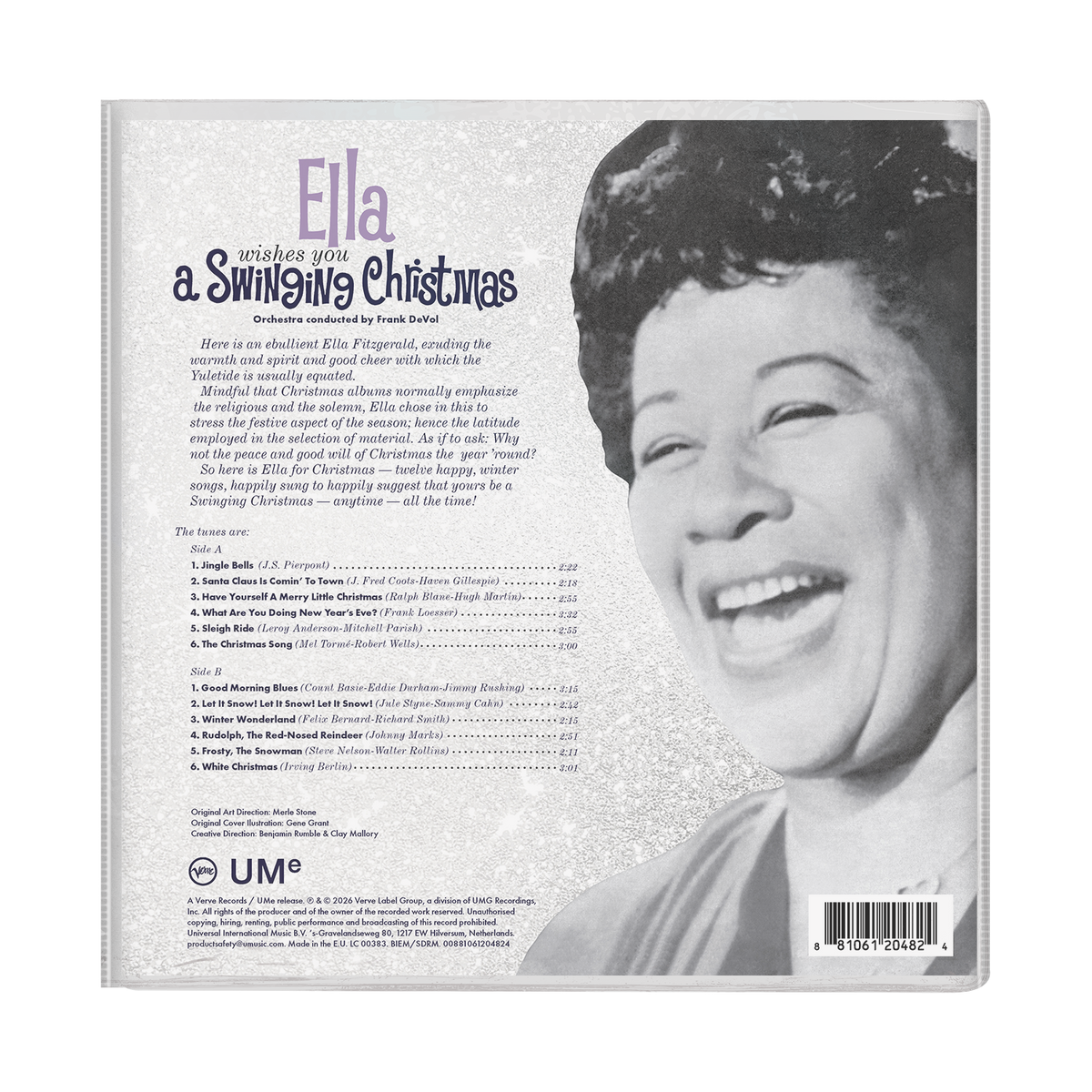 Ella Fitzgerald Ella Wishes You A Swinging Christmas (Winter Wonderland Edition) Glitter Vinyl 462751