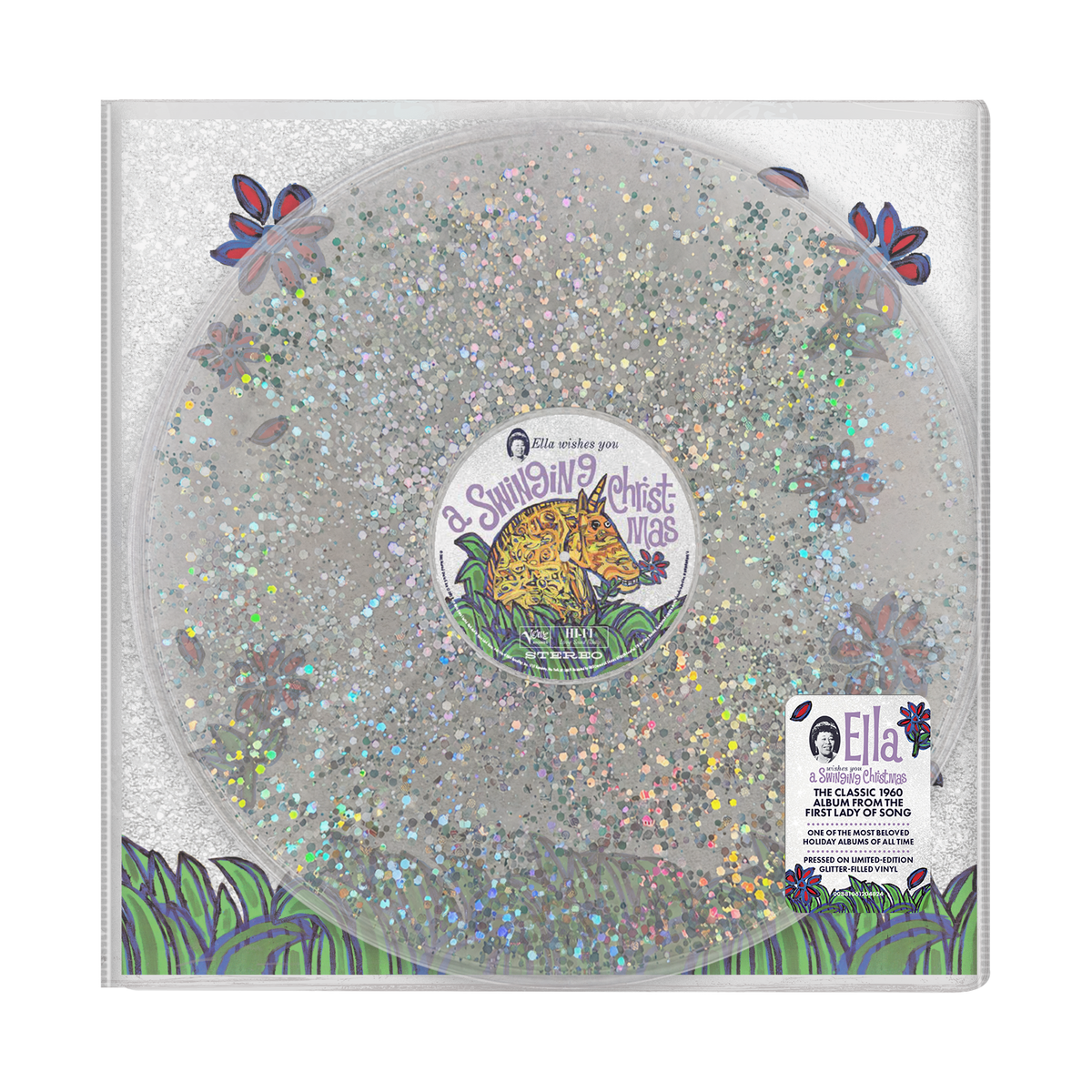 Ella Fitzgerald Ella Wishes You A Swinging Christmas (Winter Wonderland Edition) Glitter Vinyl 462753