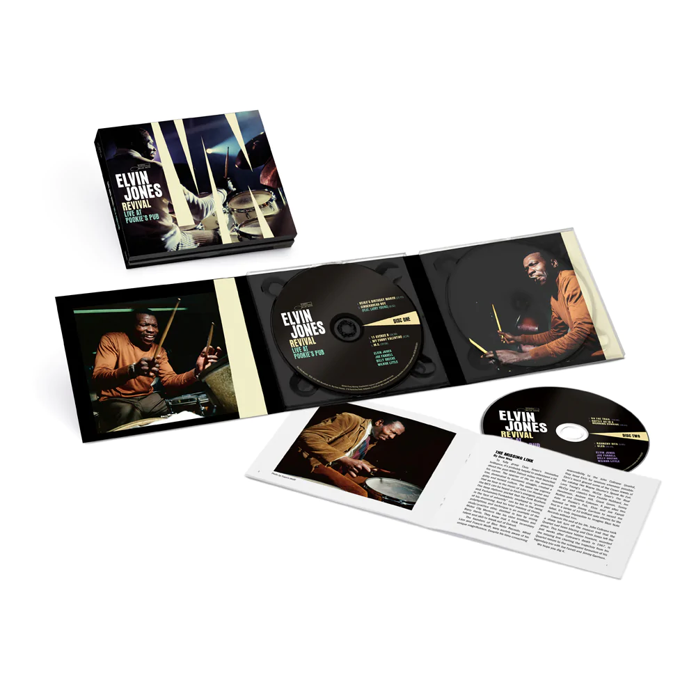 Elvin Jones Revival: Live at Pookie's Pub 2CD 228552