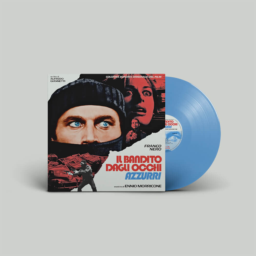 Ennio Morricone Il bandito dagli occhi azzurri LP (LIMITED TRANSPARENT BLUE) 103343