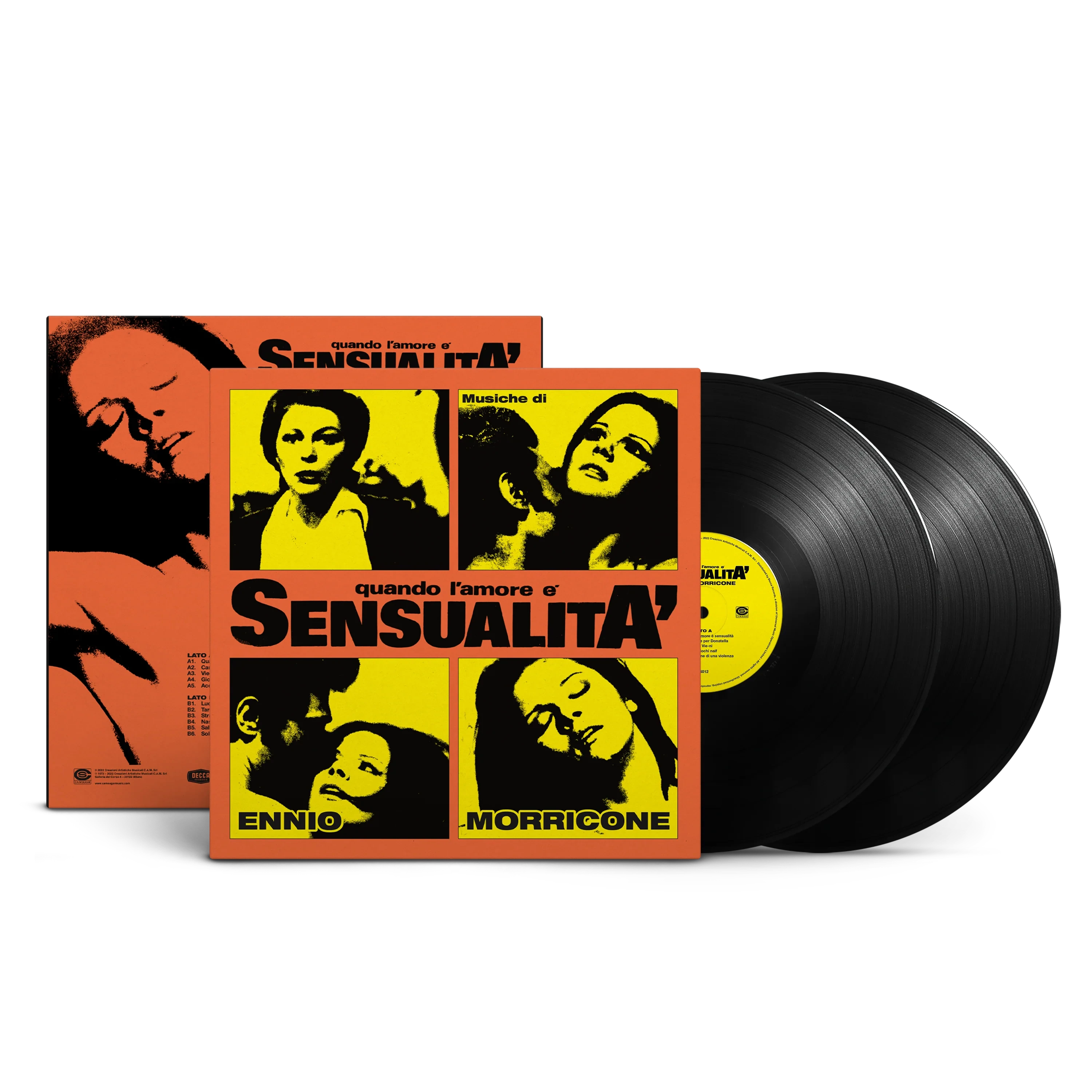 Ennio Morricone Quando l'amore è sensualità 2LP 401741