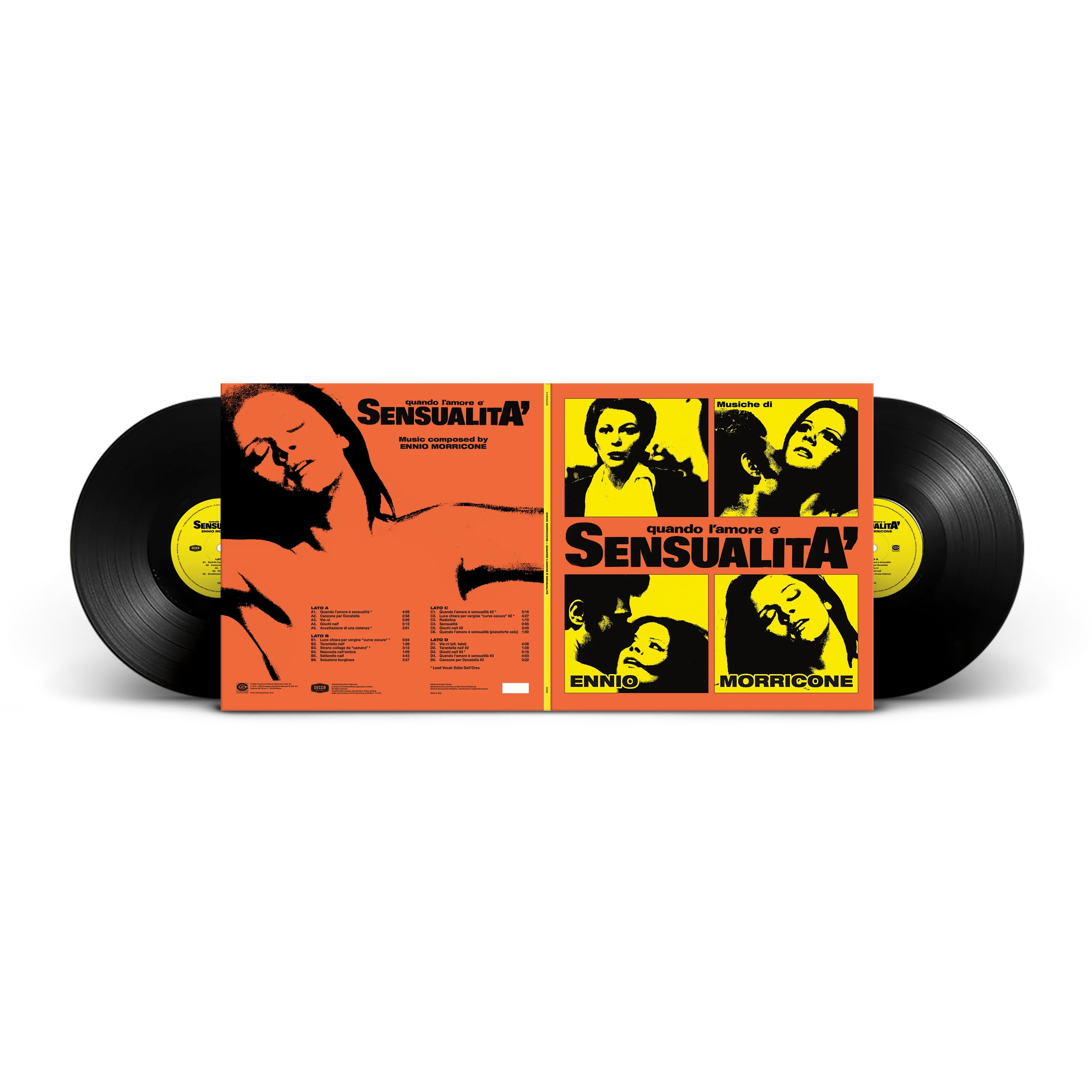 Ennio Morricone Quando l'amore è sensualità 2LP 401735