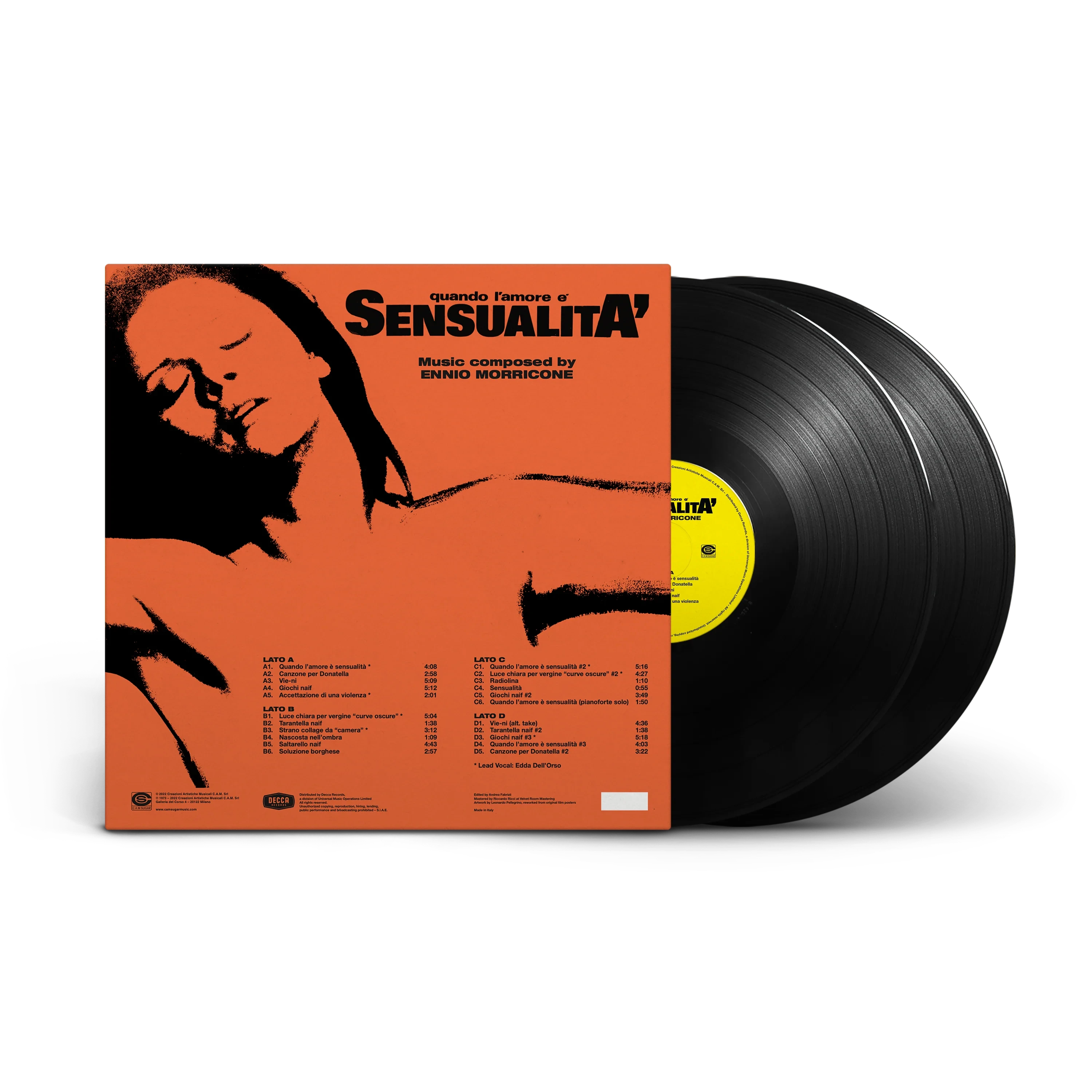 Ennio Morricone Quando l'amore è sensualità 2LP 401738