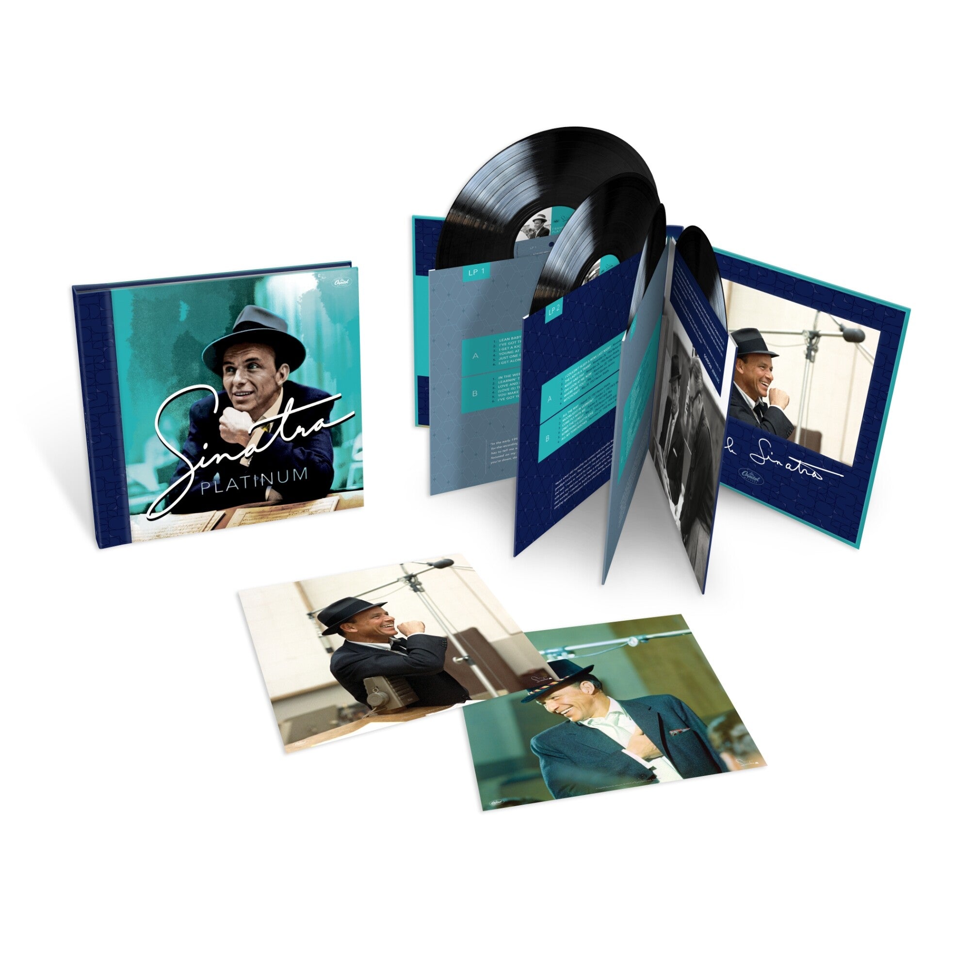 Frank Sinatra Platinum 4 Vinyl + Folio-Book + 2 Litho-Prints 392124