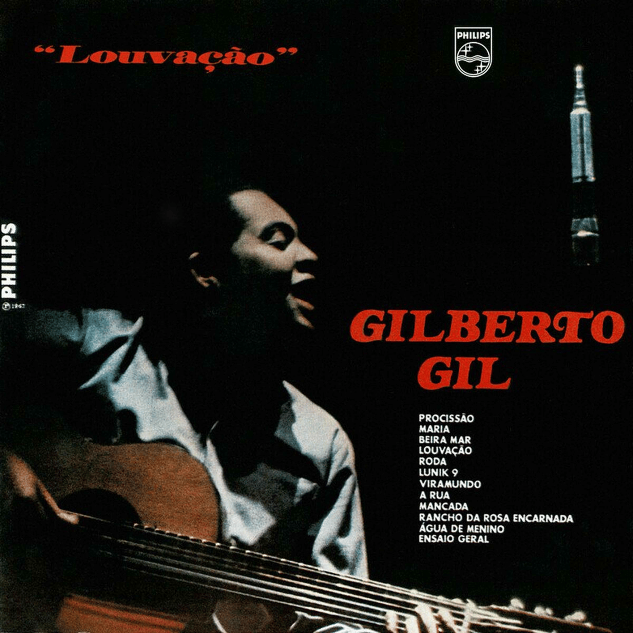 Gilberto Gil LOUVAÇÃO 1LP Color Red 437251