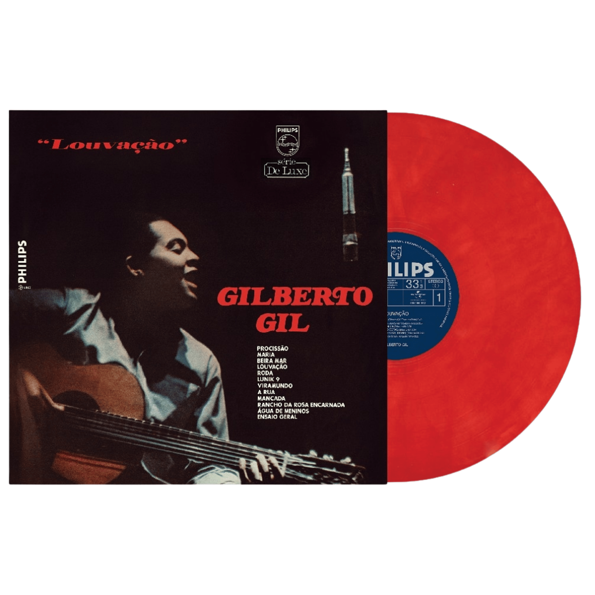 Gilberto Gil LOUVAÇÃO 1LP Color Red 437253
