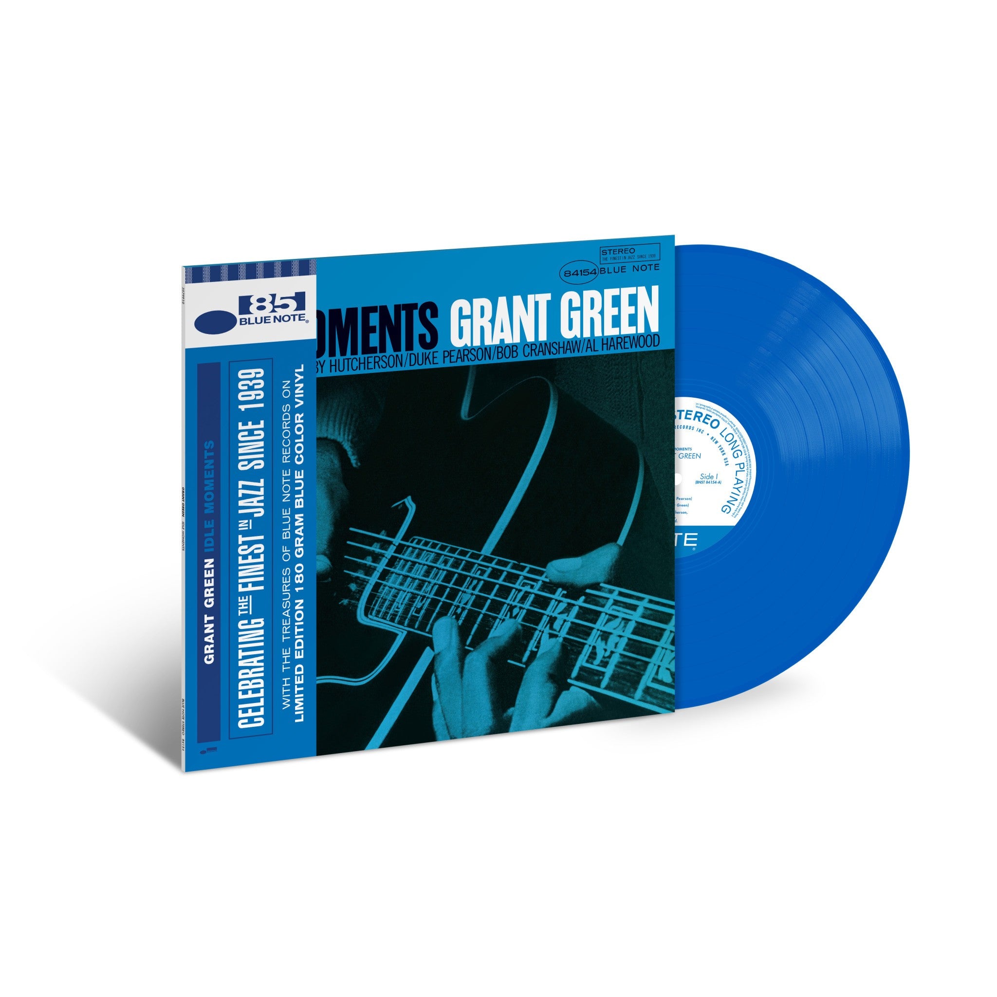 Grant Green Idle Moments Limited Blue Vinyl LP 447434