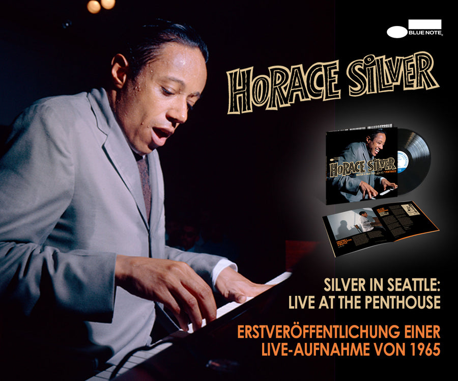 Horace Silver - Silver In Seattle - Live At The Penthouse - promotional banner
