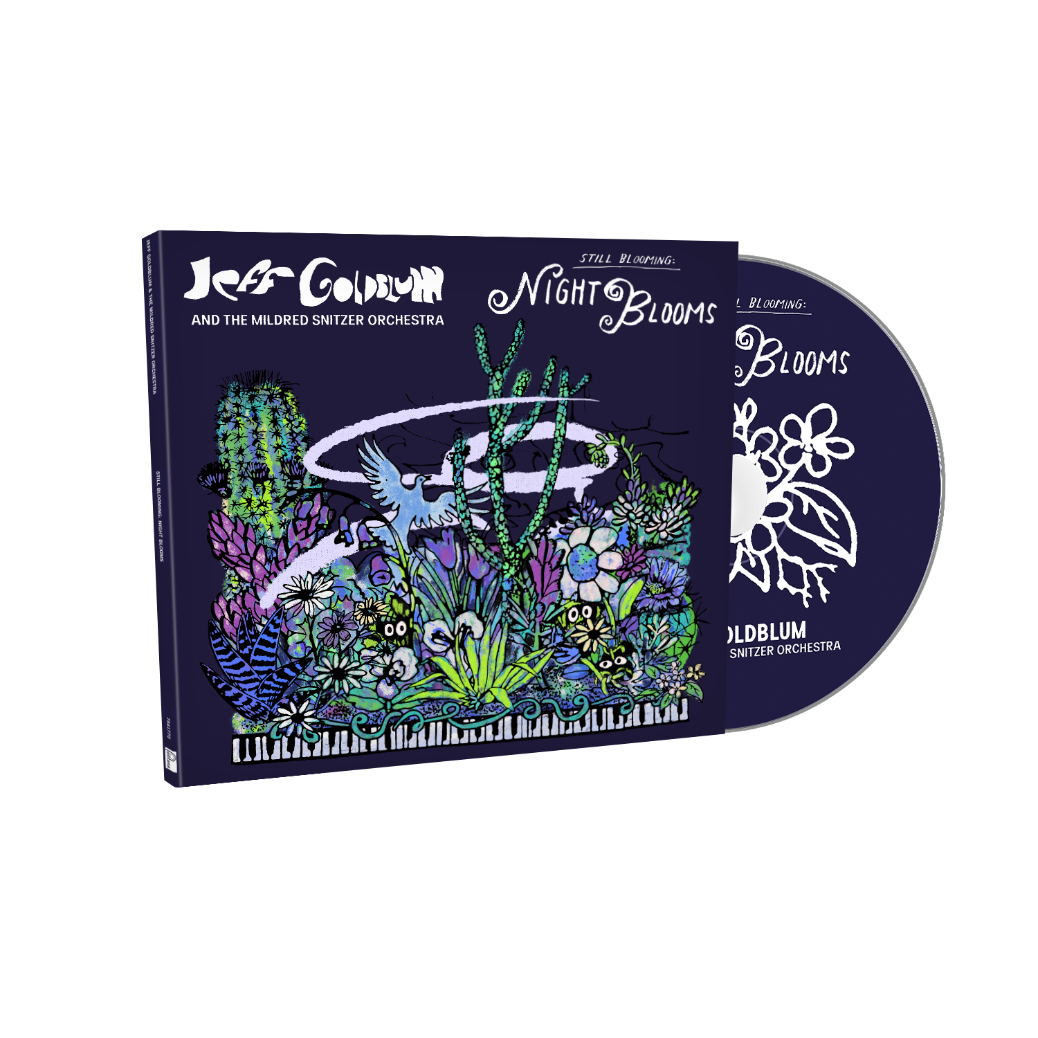 Jeff Goldblum & The Mildred Snitzer Orchestra & Jeff Goldblum Night Blooms CD 433149