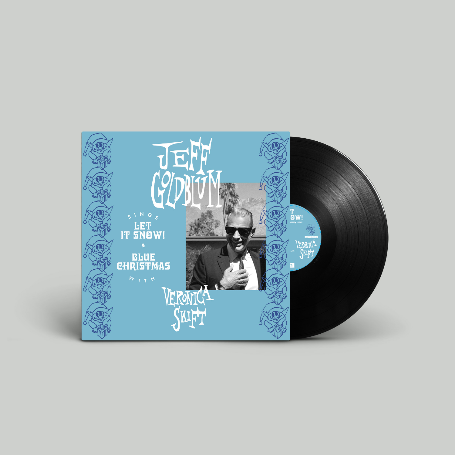 Jeff Goldblum Let It Snow / Blue Christmas 7" Single 391854