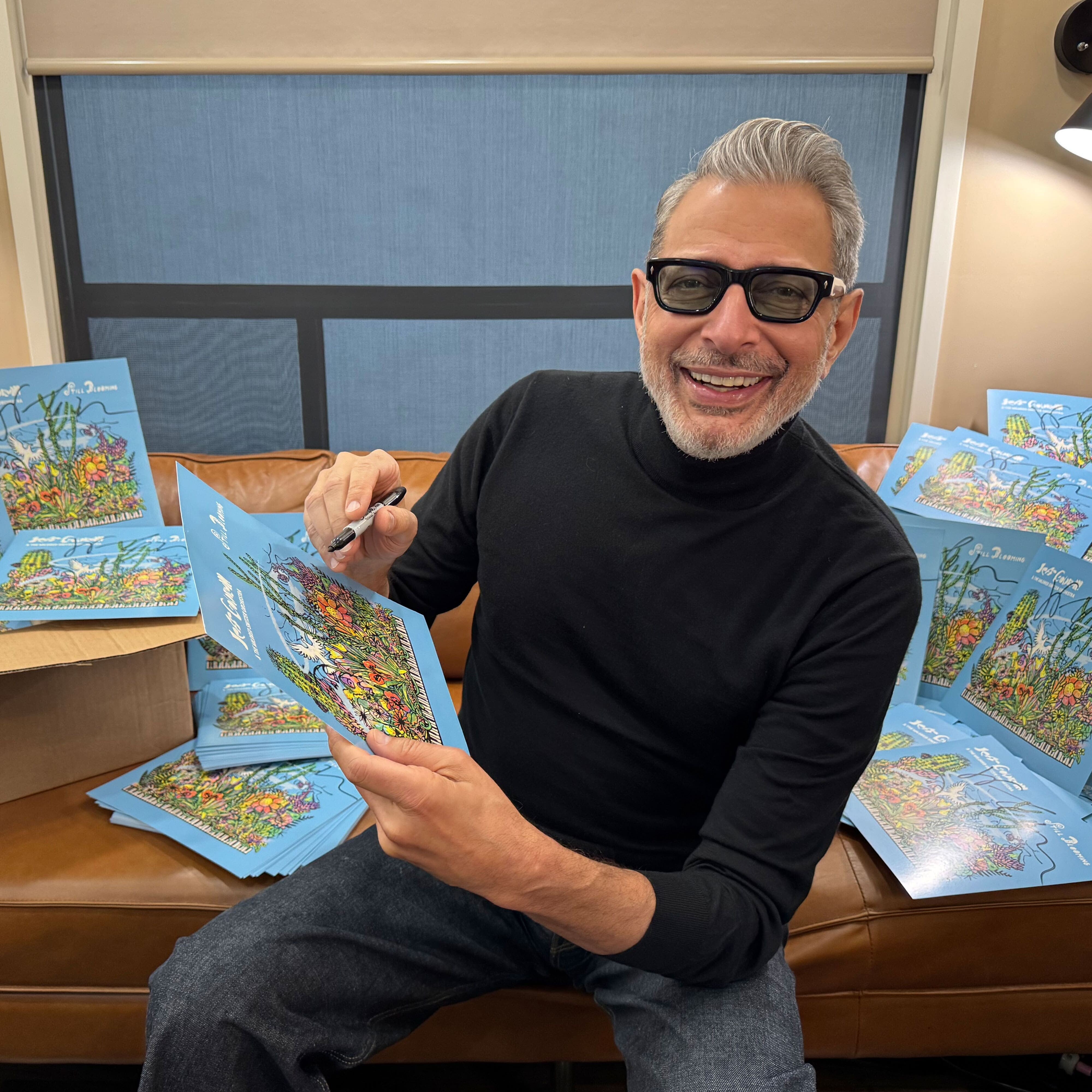 Jeff Goldblum Still Blooming CD + Signed Art Card (CD size) 396020