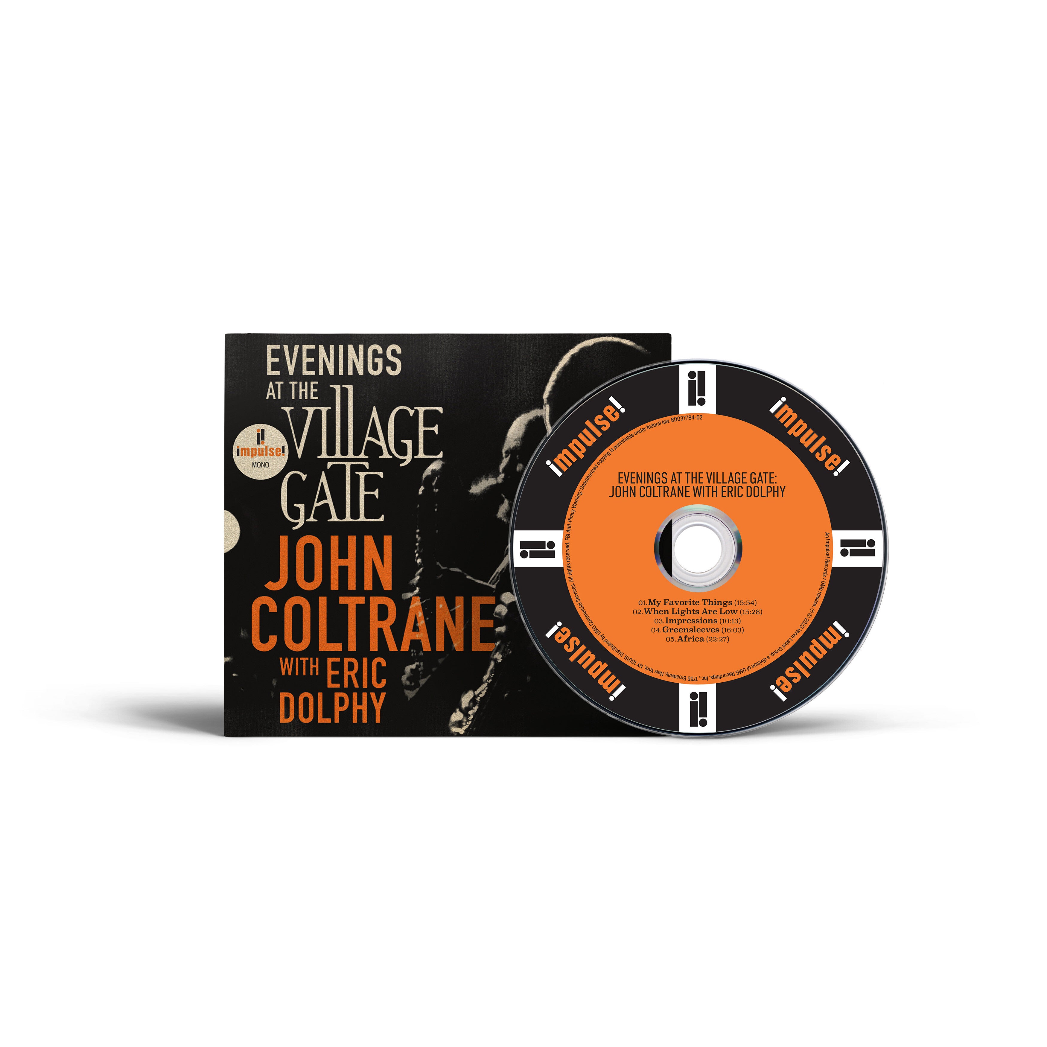 John Coltrane & Eric Dolphy Evenings at the Village Gate: John Coltrane with Eric Dolphy CD 300610