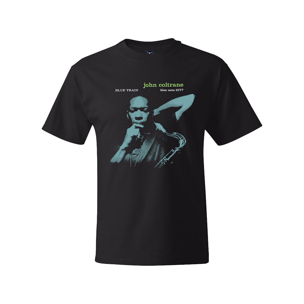 John Coltrane Blue Train Black T-Shirt 459363