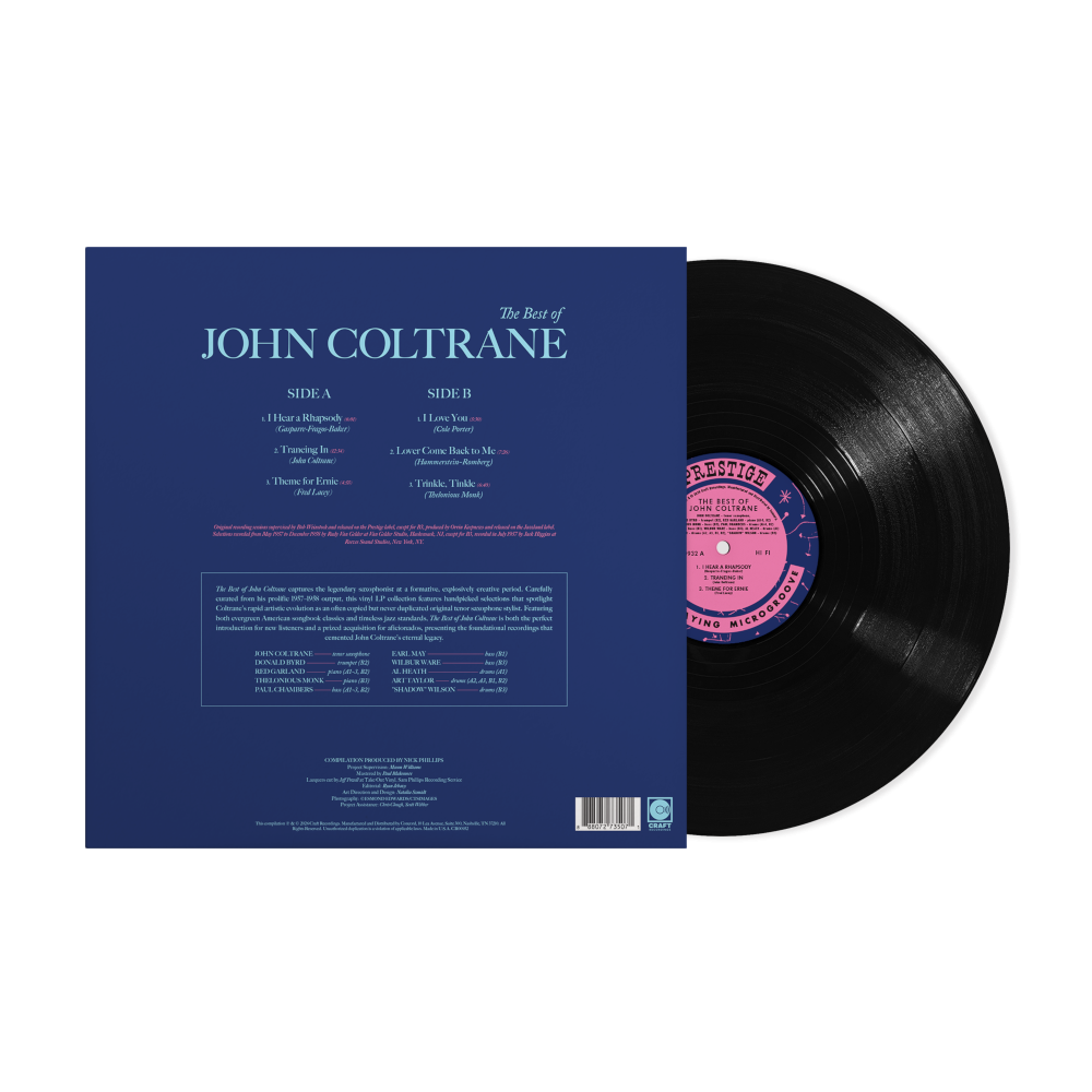 John Coltrane The Best Of John Coltrane Vinyl LP 433521