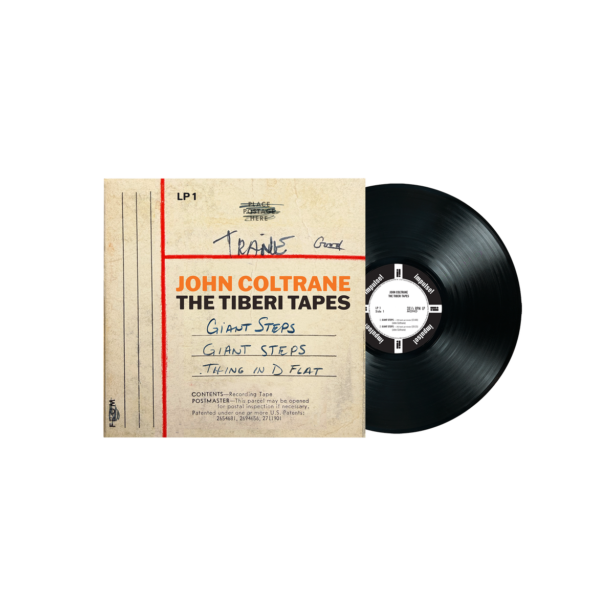 John Coltrane The Tiberi Tapes 4LP + Posterzine 460191