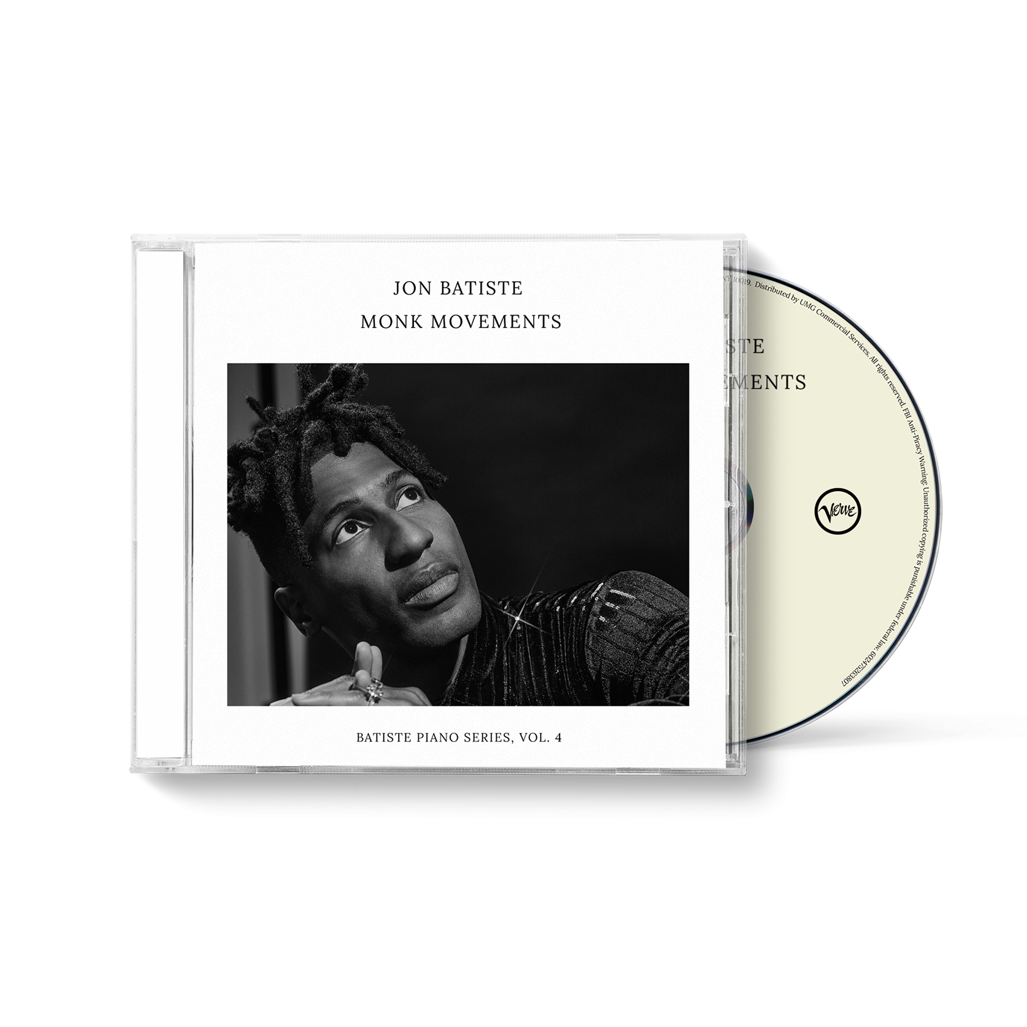 Jon Batiste Monk Movements (Batiste Piano Series, Vol. 4) CD 445313