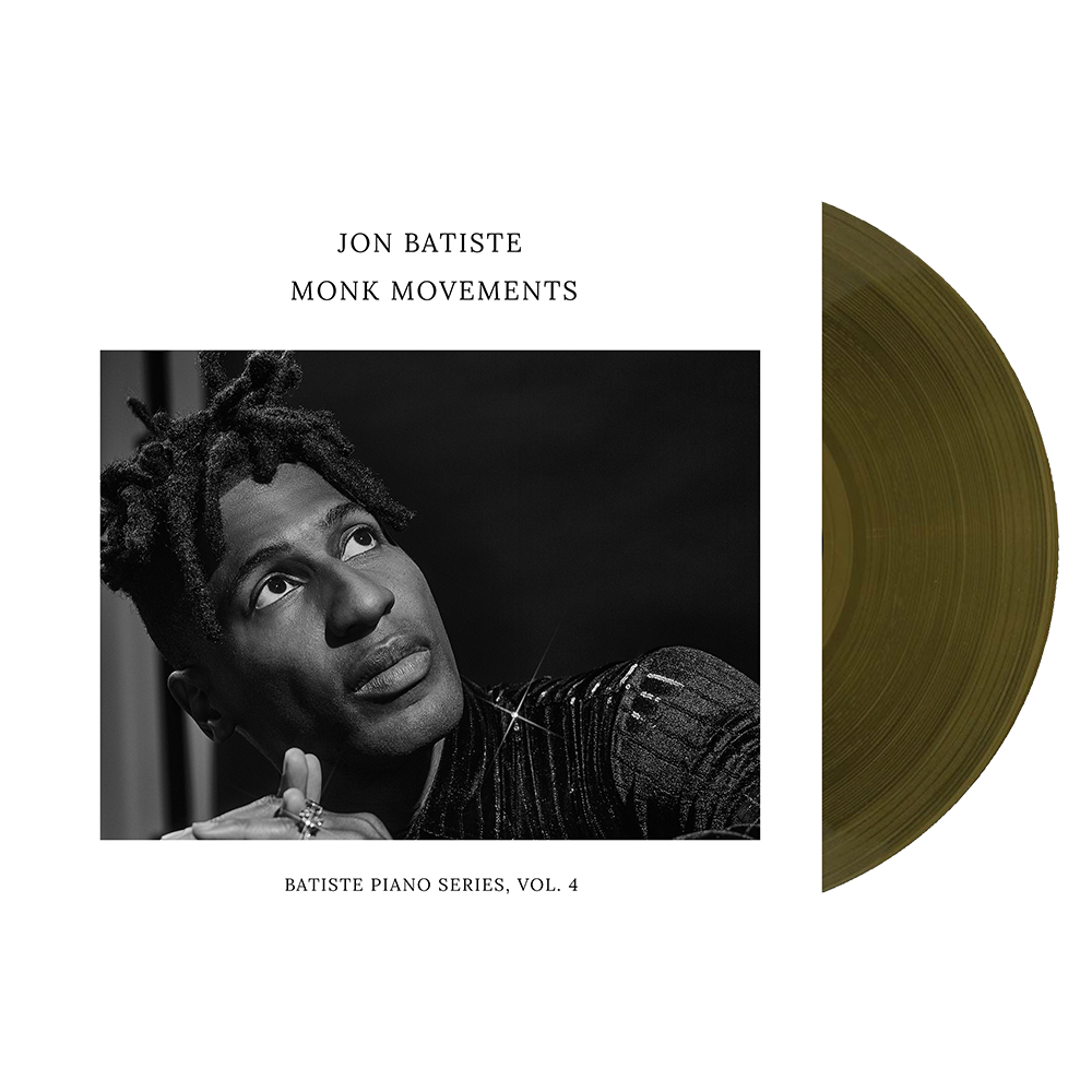 Jon Batiste Monk Movements Transparent Burnt Vinyl + signed art card 446620