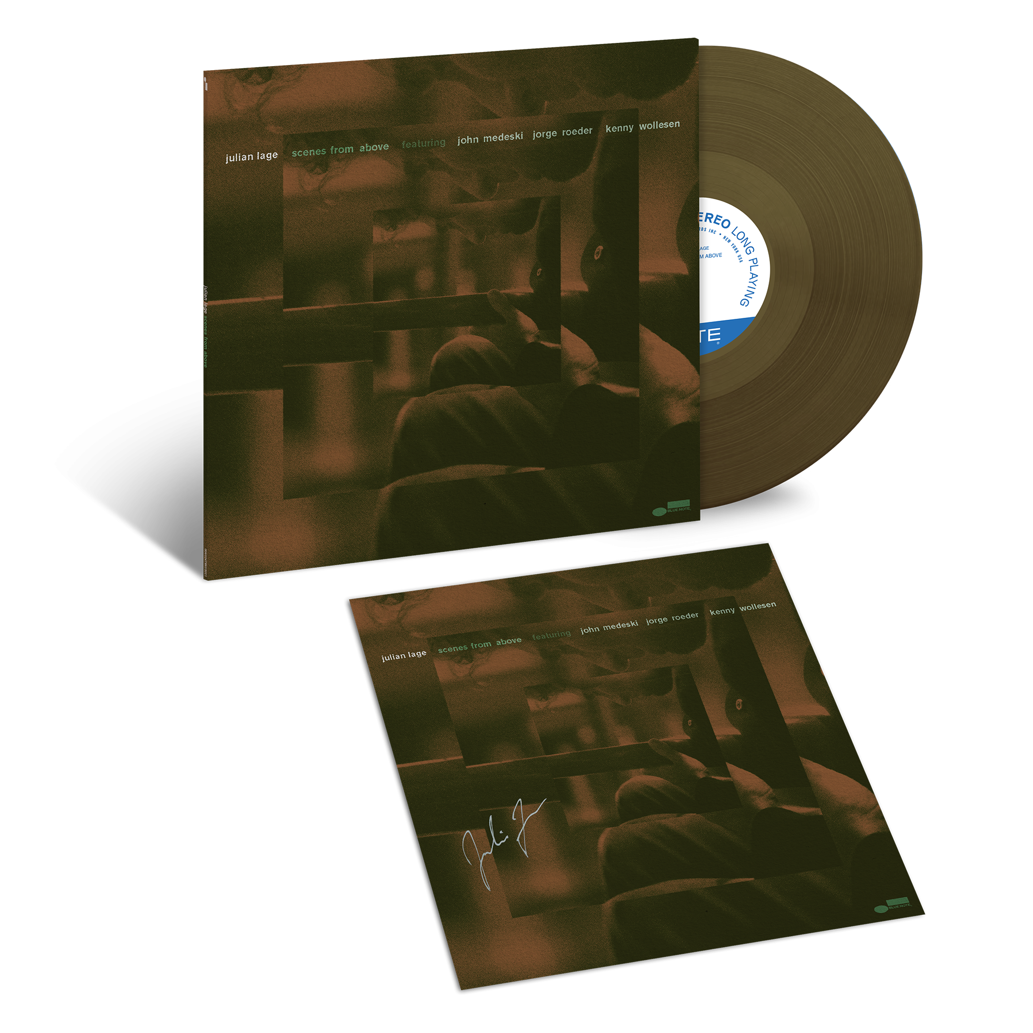 Julian Lage Scenes From Above Exclusive LP + Signed Art Card 428280