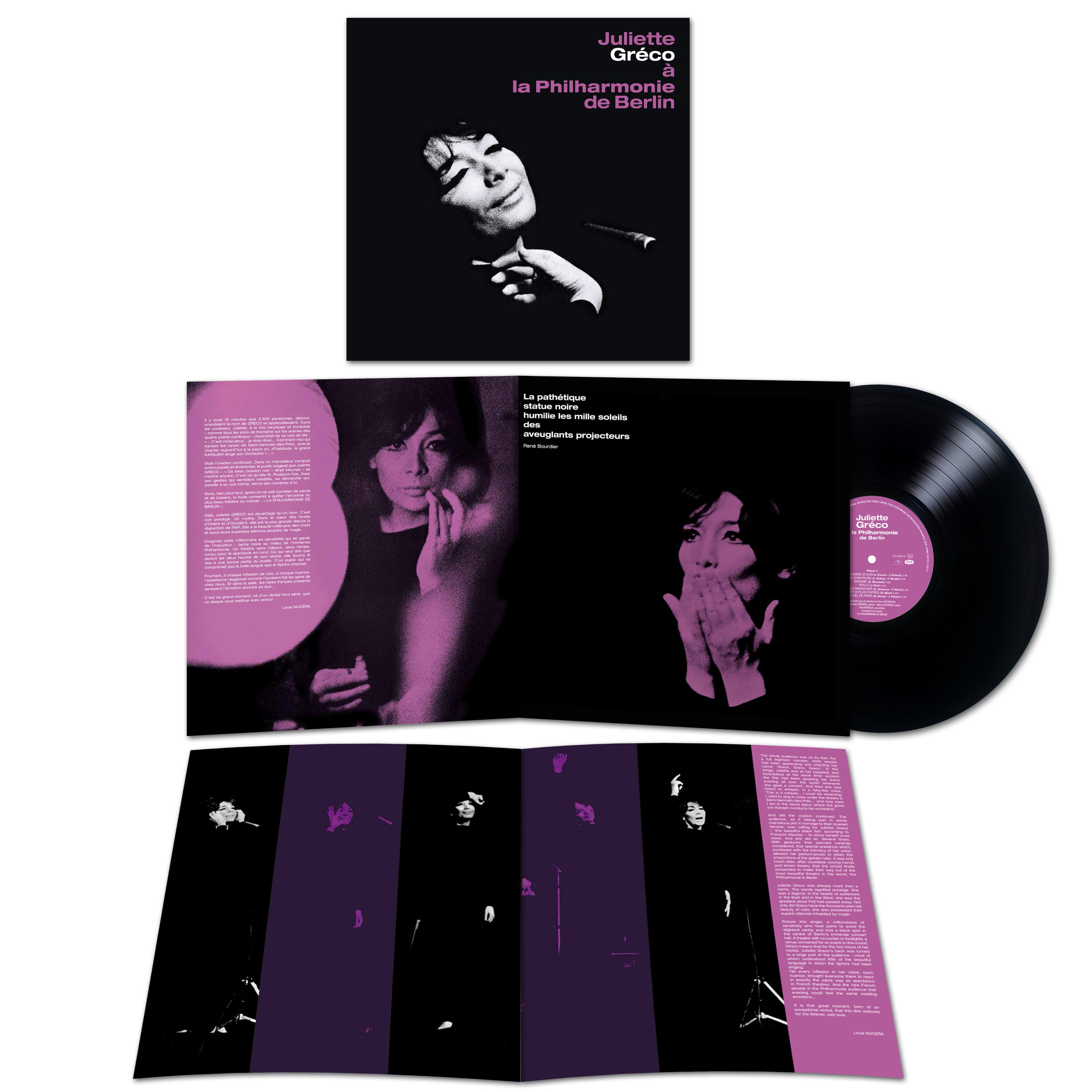 Juliette Greco Juliette Gréco à la Philharmonie de Berlin LP 390400