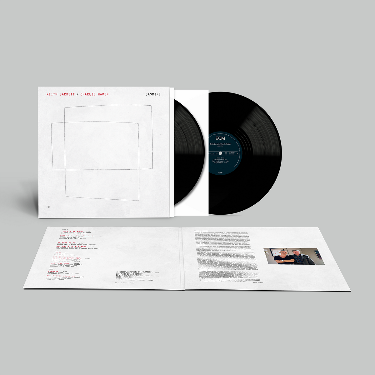 Keith Jarrett & Charlie Haden Jasmine 2LP Luminessence Series 460425