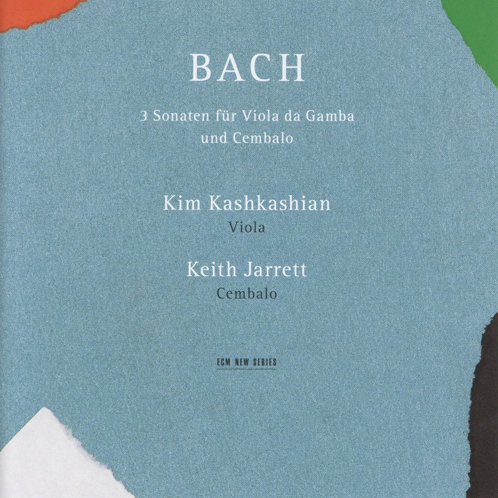 Keith Jarrett Johann Sebastian Bach: 3 Sonaten für Viola da Gamba und Cembalo CD 392061