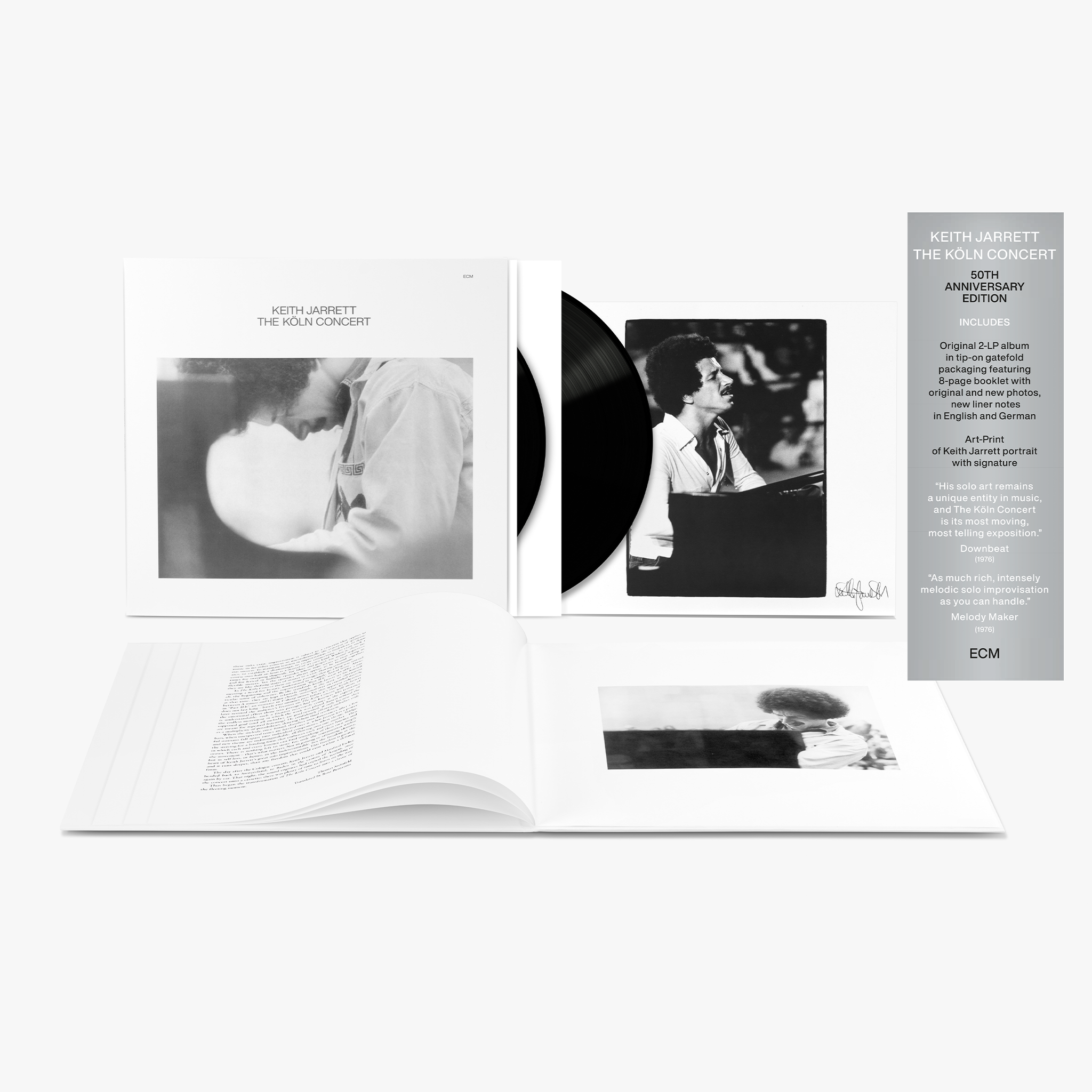 Keith Jarrett The Köln Concert (50th Anniversary) Ltd. 2LP + T-Shirt 431565