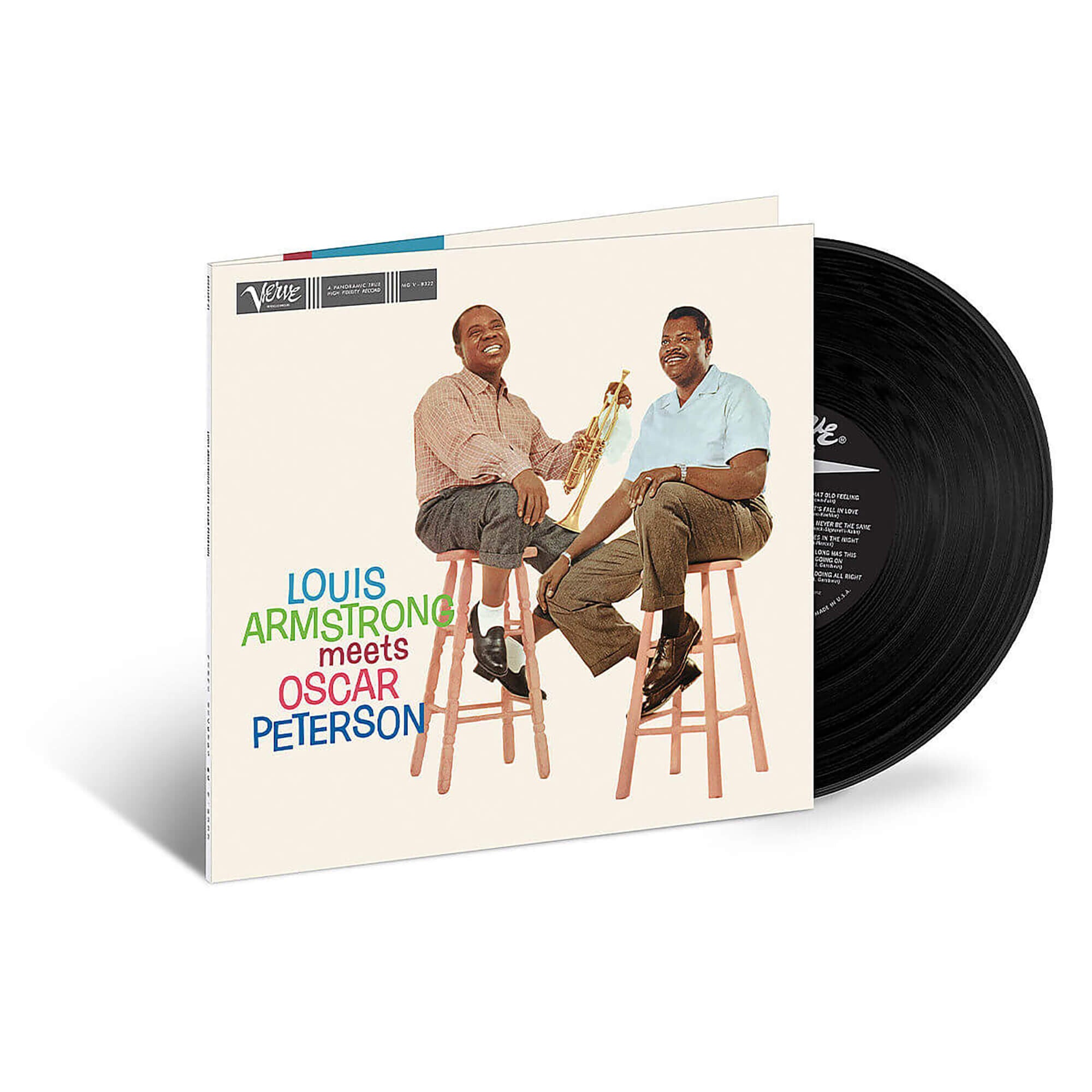 Louis Armstrong & Oscar Peterson Louis Armstrong Meets Oscar Peterson Acoustic Sounds Vinyl 134283