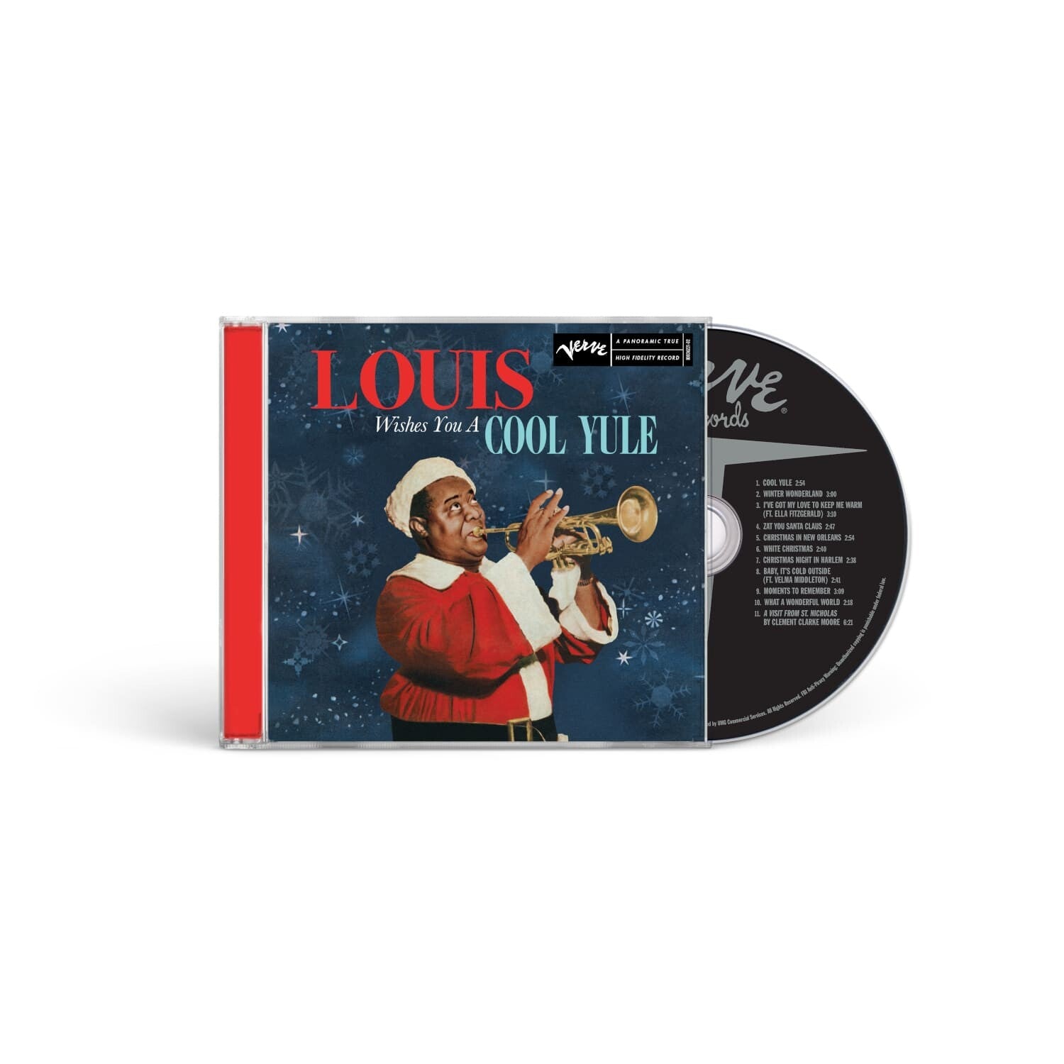 Louis Armstrong Louis Wishes You a Cool Yule CD 228853