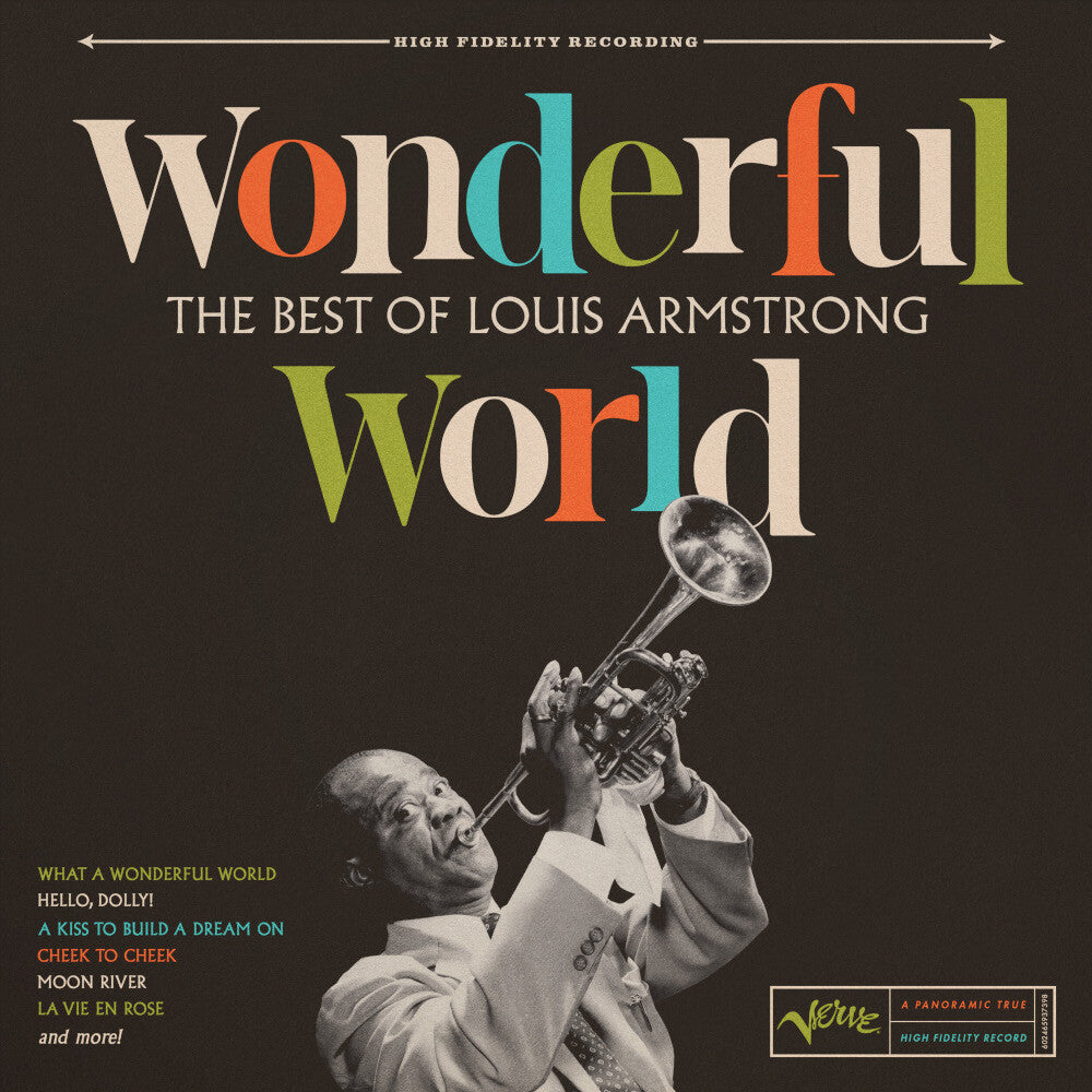 Louis Armstrong Wonderful World: The Best Of Louis Armstrong LP 370991