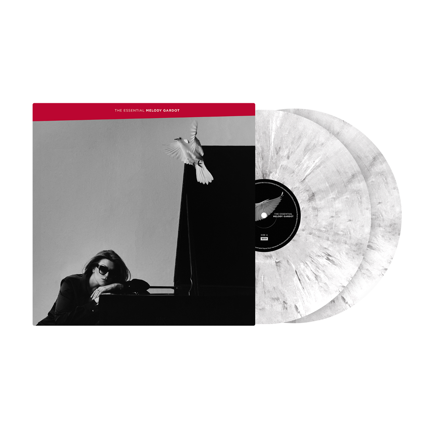 Melody Gardot The Essential 2LP - Exkl. black & white Splatter Colored Vinyl 391851