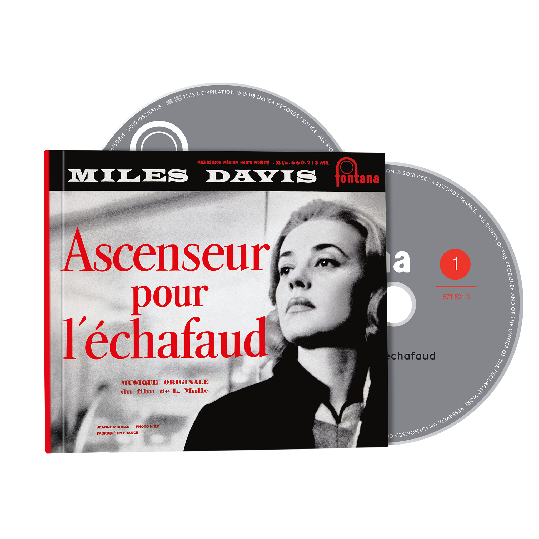 Miles Davis Ascenseur pour l'Échafaud 2CD + Hardcoverbook 442787