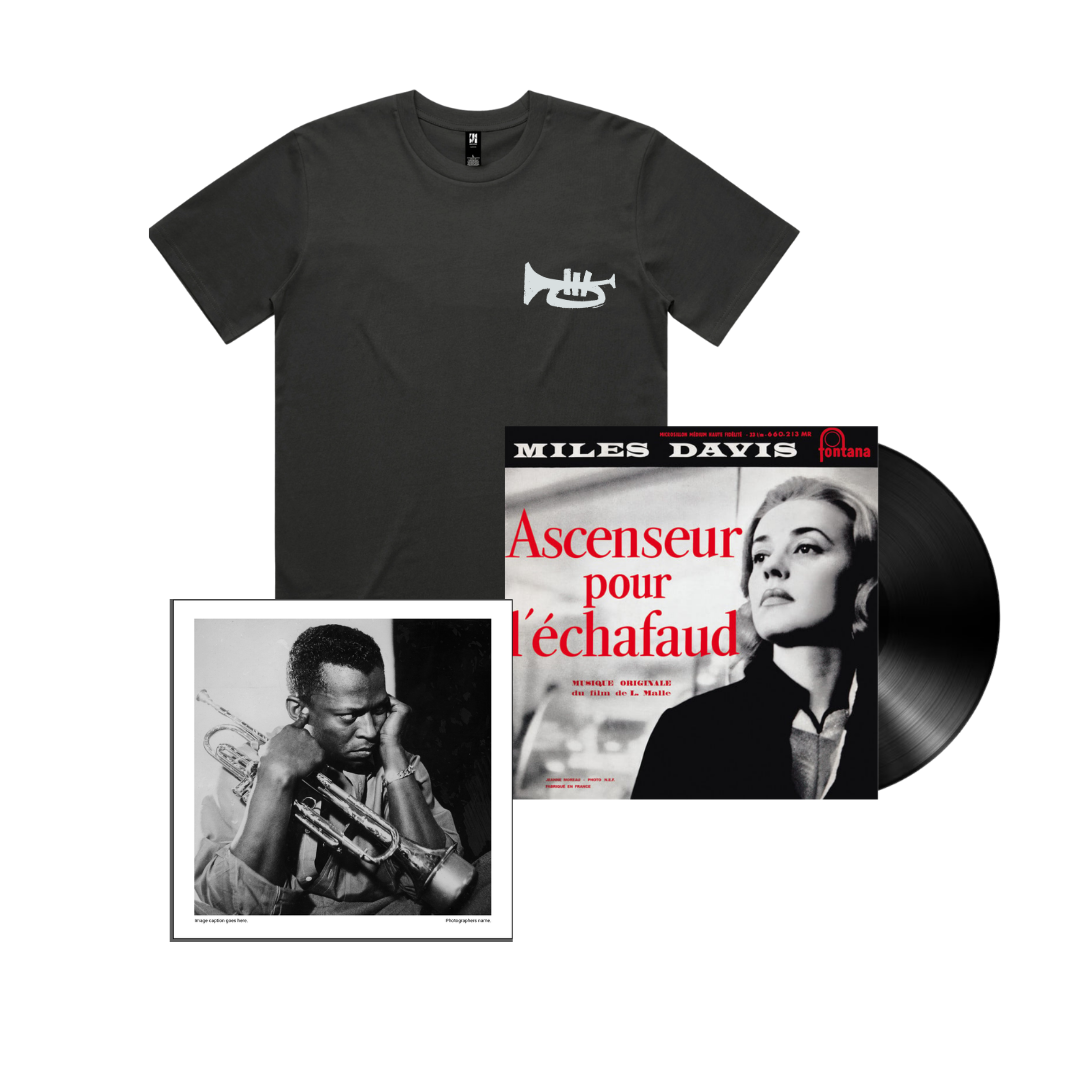 Miles Davis Ascenseur pour l'echafaud Vinyl + T-Shirt + Print 447612