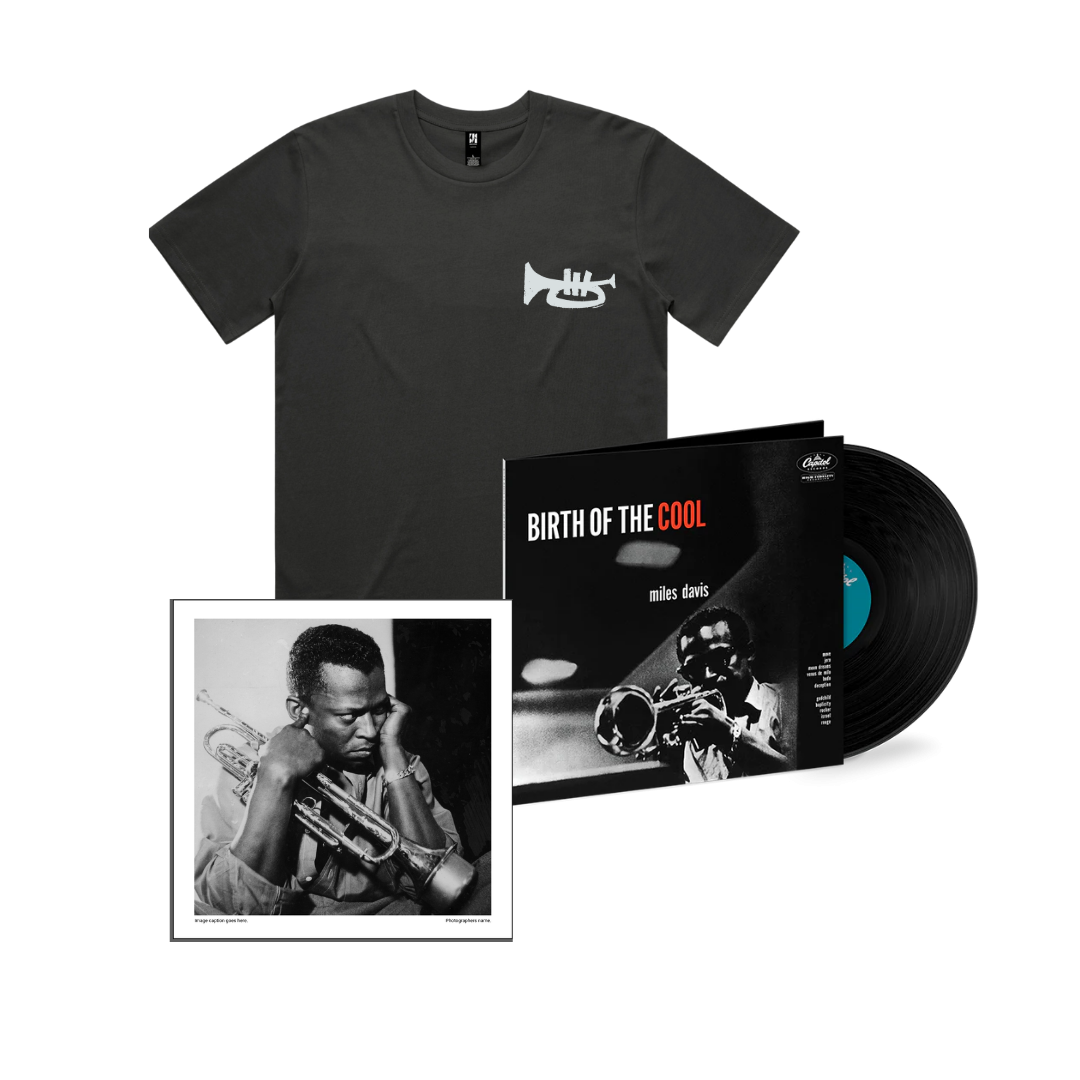 Miles Davis Birth Of The Cool Tone Poet Vinyl + T-Shirt + Print 447560