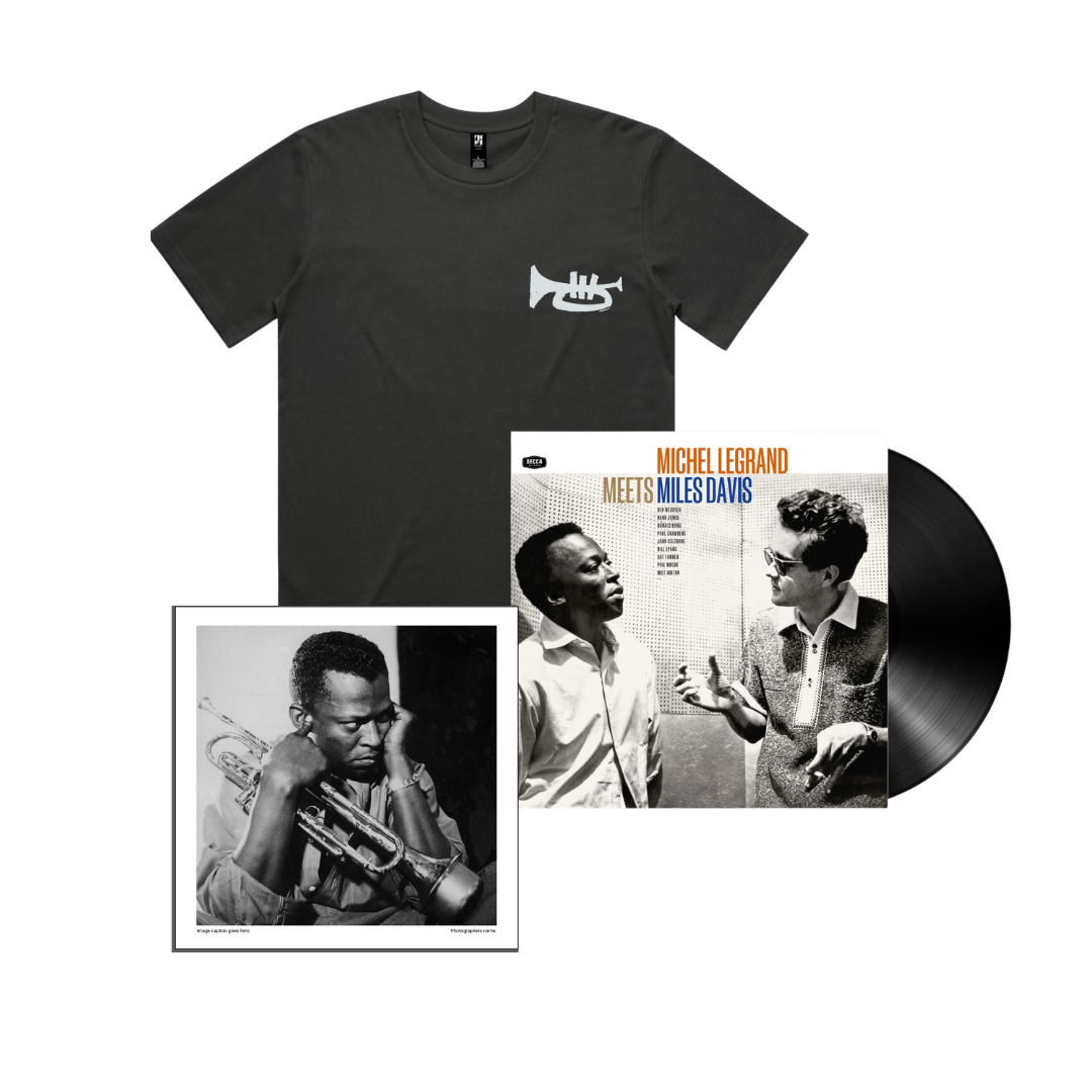 Miles Davis Michel Legrand Meets Miles Davis Vinyl + T-Shirt + Print 447596