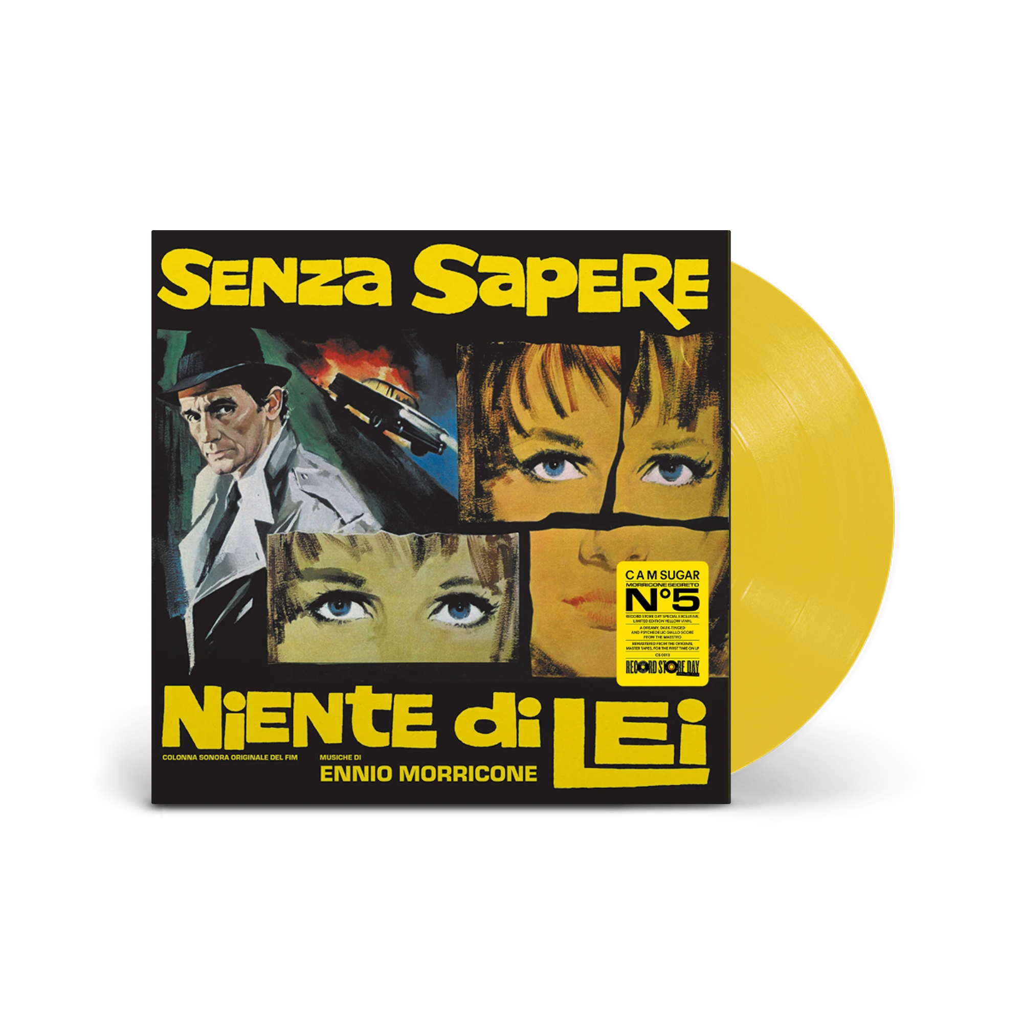 Morricone,Ennio Senza sapere niente di lei LP (RSD 2023 Ltd. Ed. Yellow Vinyl) 405601