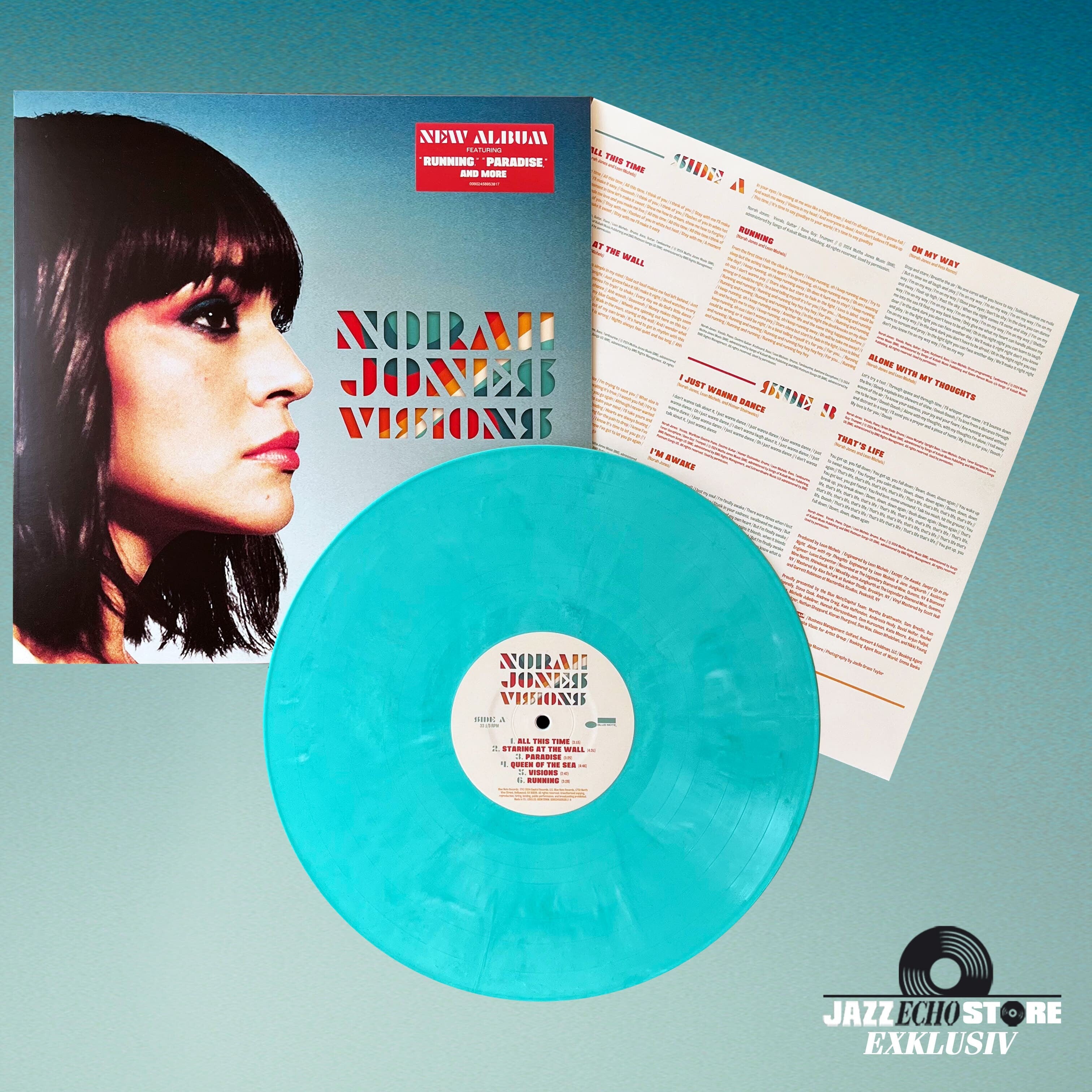 Norah Jones Visions Exklusive Teal Vinyl 351877