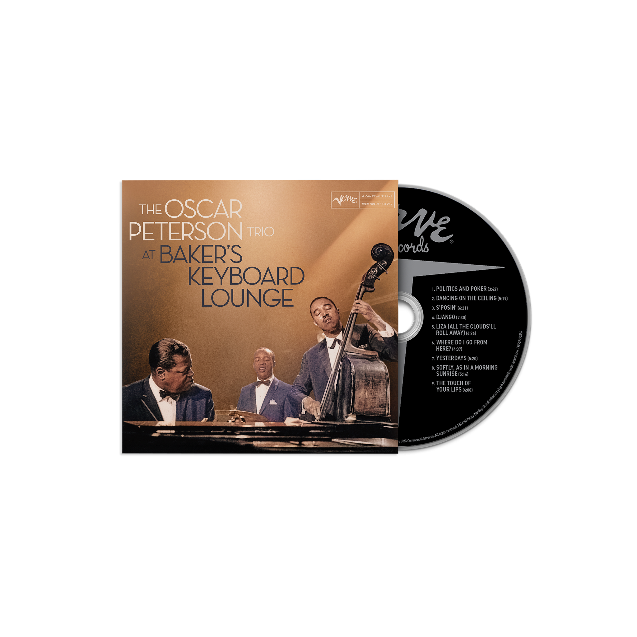 Oscar Peterson At Baker’s Keyboard Lounge CD 437571